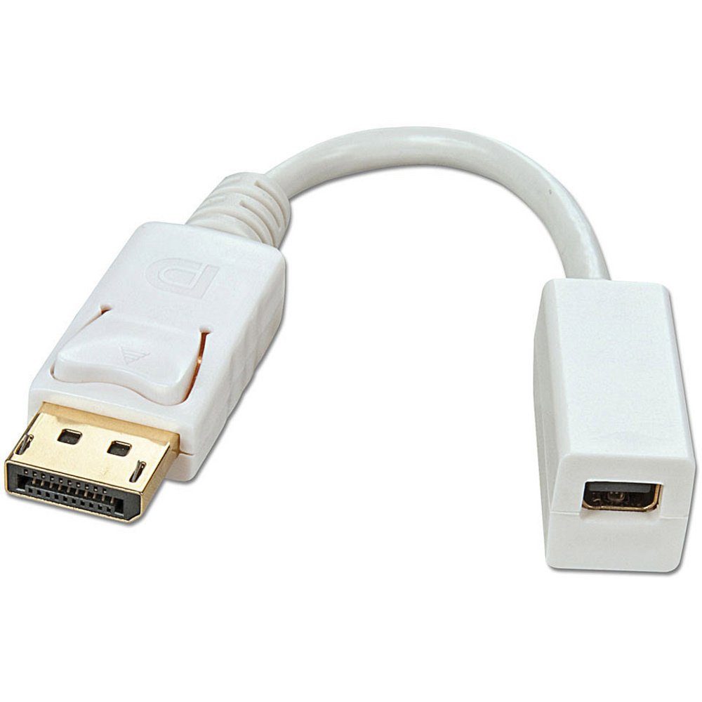 LINDY 41060 DisplayPort / Mini-DisplayPort Adapterkabel [1x DisplayPor TV-Adapter