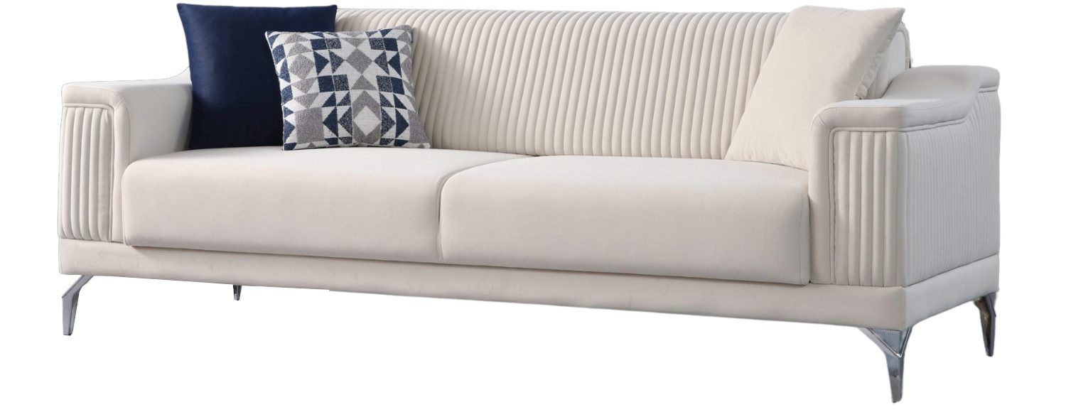 Villa Мебель Sofa Santiago, mit Relax-/Bettfunktion durch umklappbare Rückenlehne
