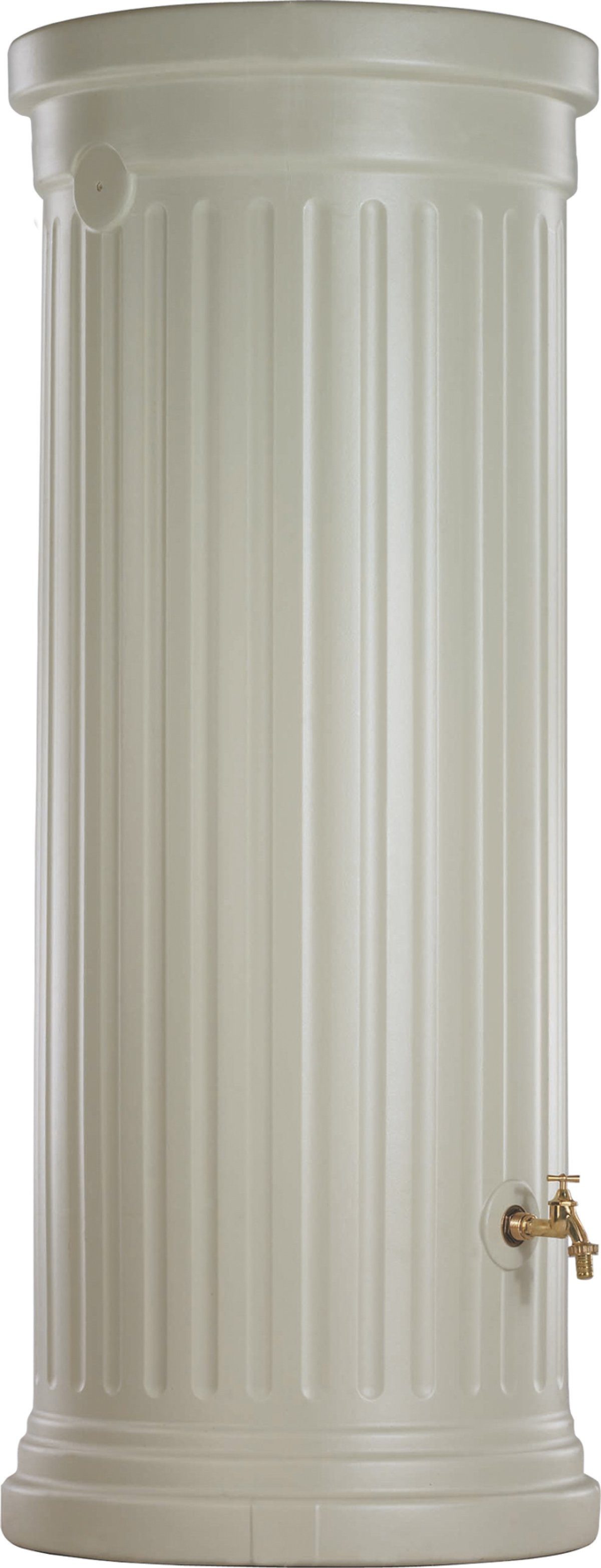 Regentonne Säulentank 1000 L, sandbeige