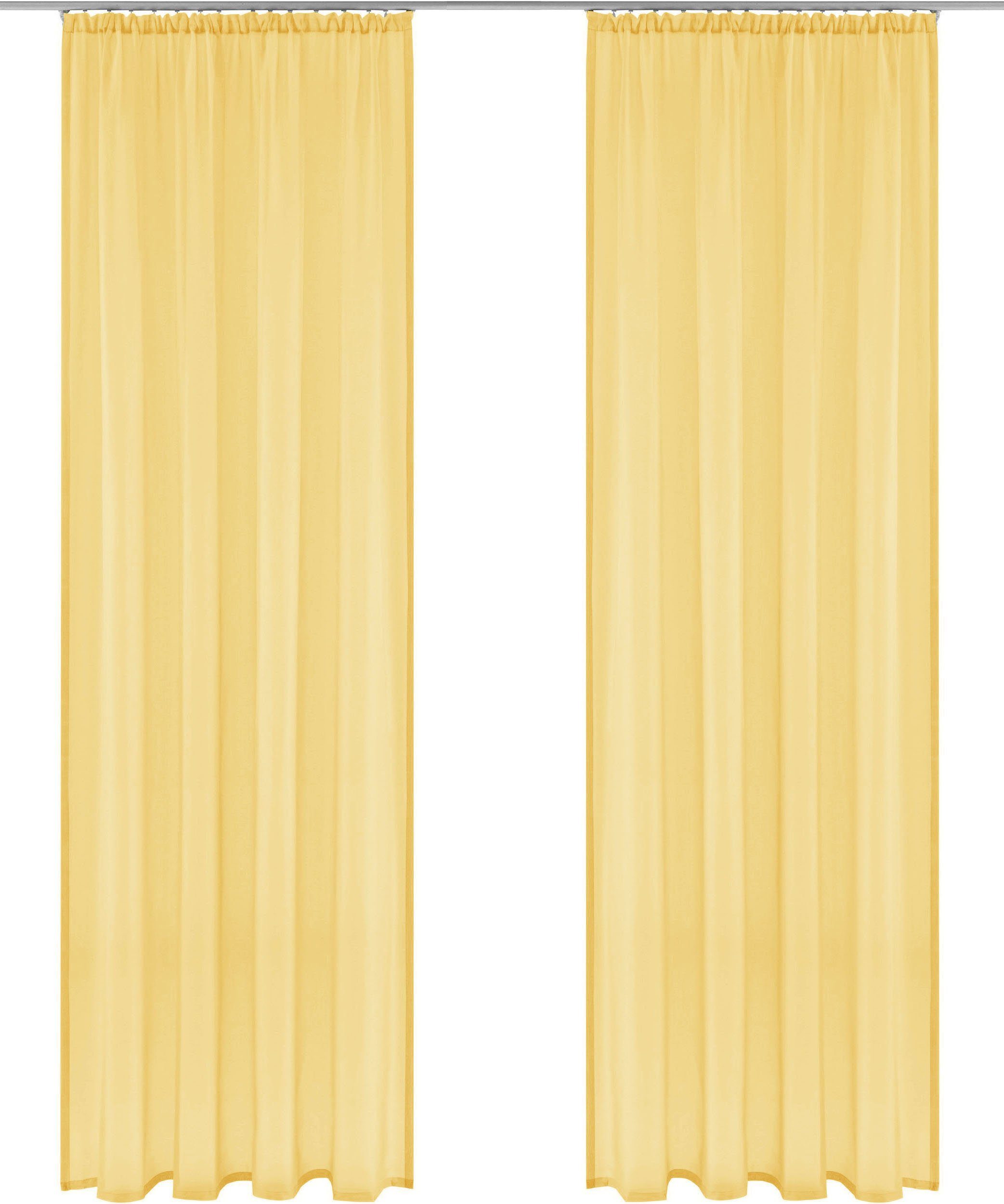 my home Gardine XANA mit Ösen, Kräuselband oder Schlaufen (1 St), Kräuselba günstig online kaufen