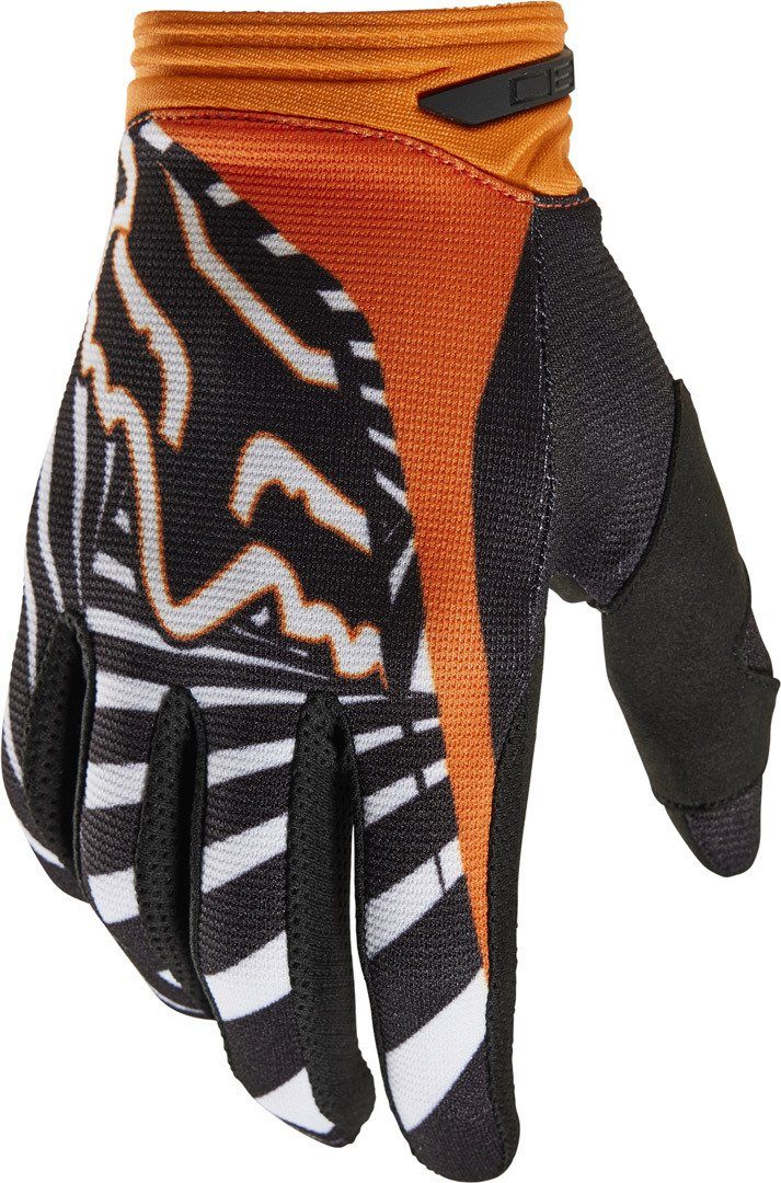 Fox Motorradhandschuhe 180 Goat Motocross Handschuhe Orange