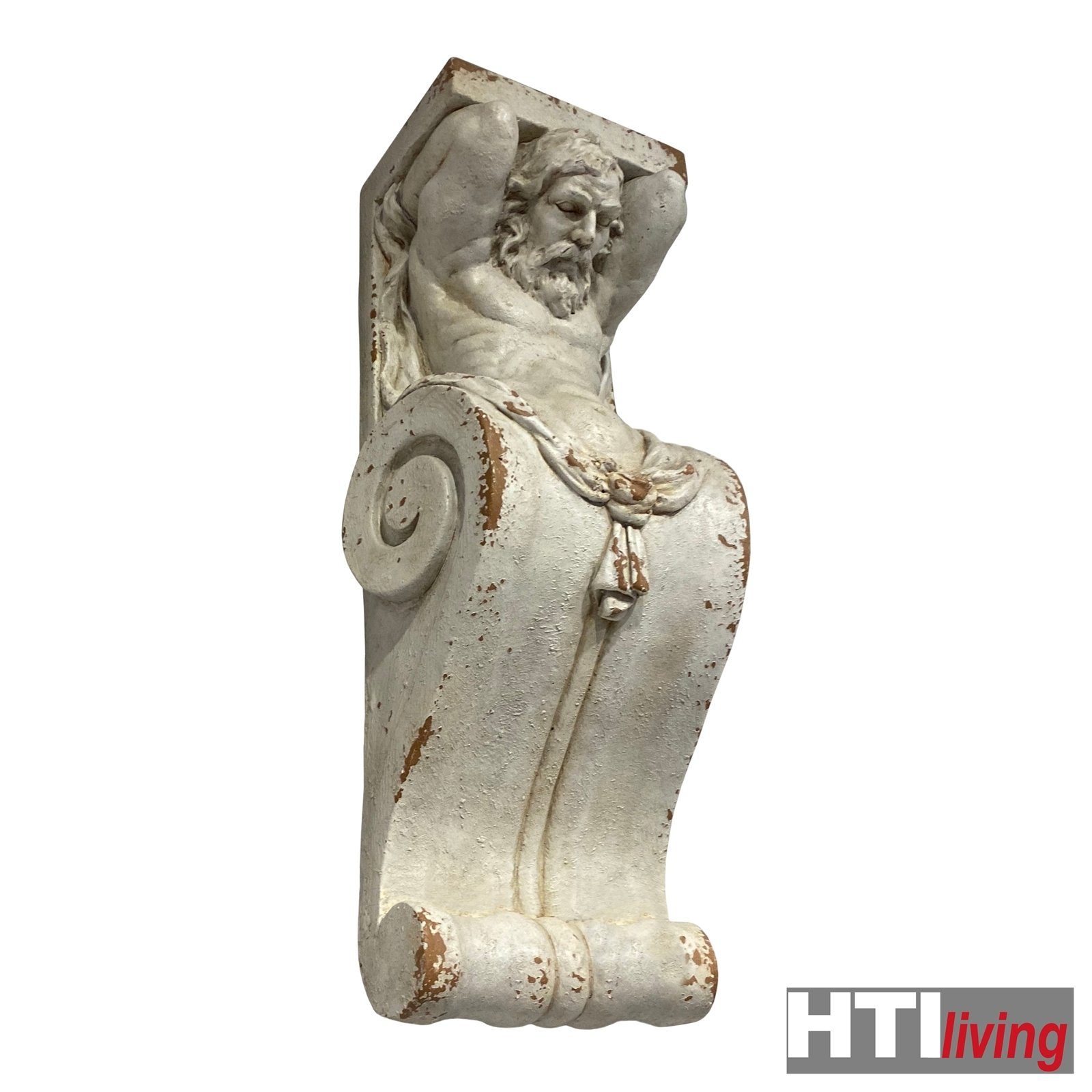 St) Hephaistos HTI-Living (1 Apollon Figur Wanddekoobjekt Wandkonsole