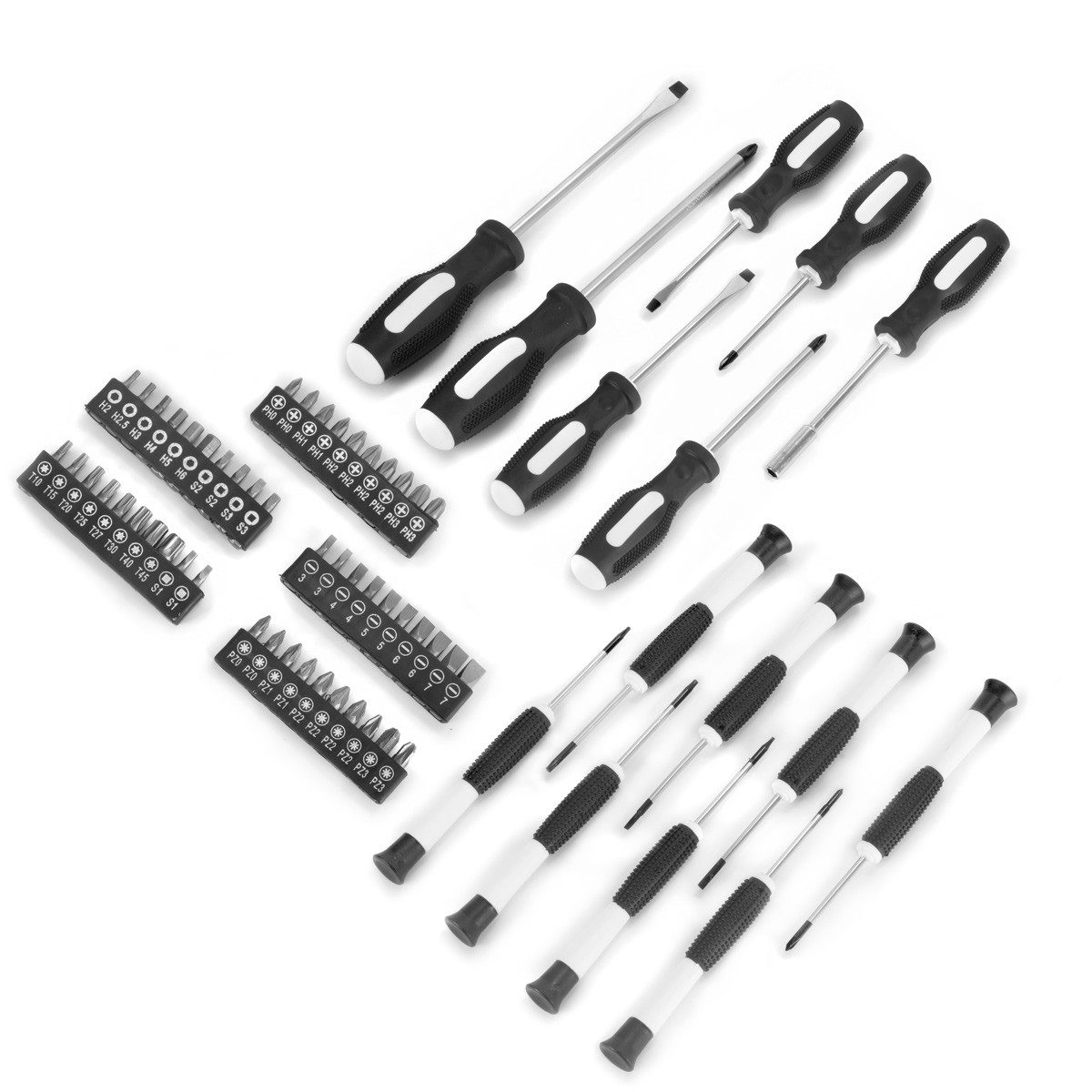 Thumbnail - STAHLWERK Werkzeugset Heimwerker Set HTS-66 ST Werkzeugkoffer / Tool Box, (65-tlg), Werkzeugkasten mit 65-teiligem Werkz...