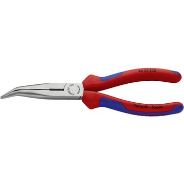 Knipex Flachrundzange Flachrundzange mit Schneide