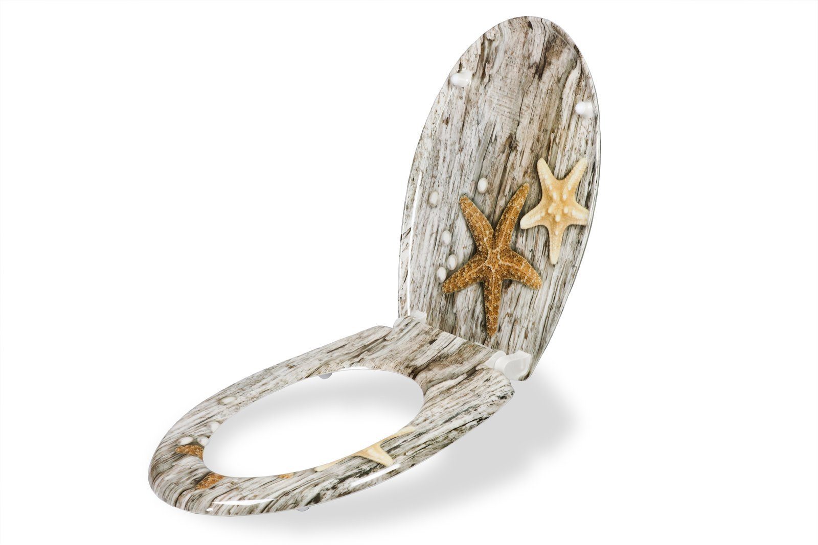 Stabilo Sanitär WC-Sitz WC-Sitz "Starfish" Toilettensitz günstig online kaufen