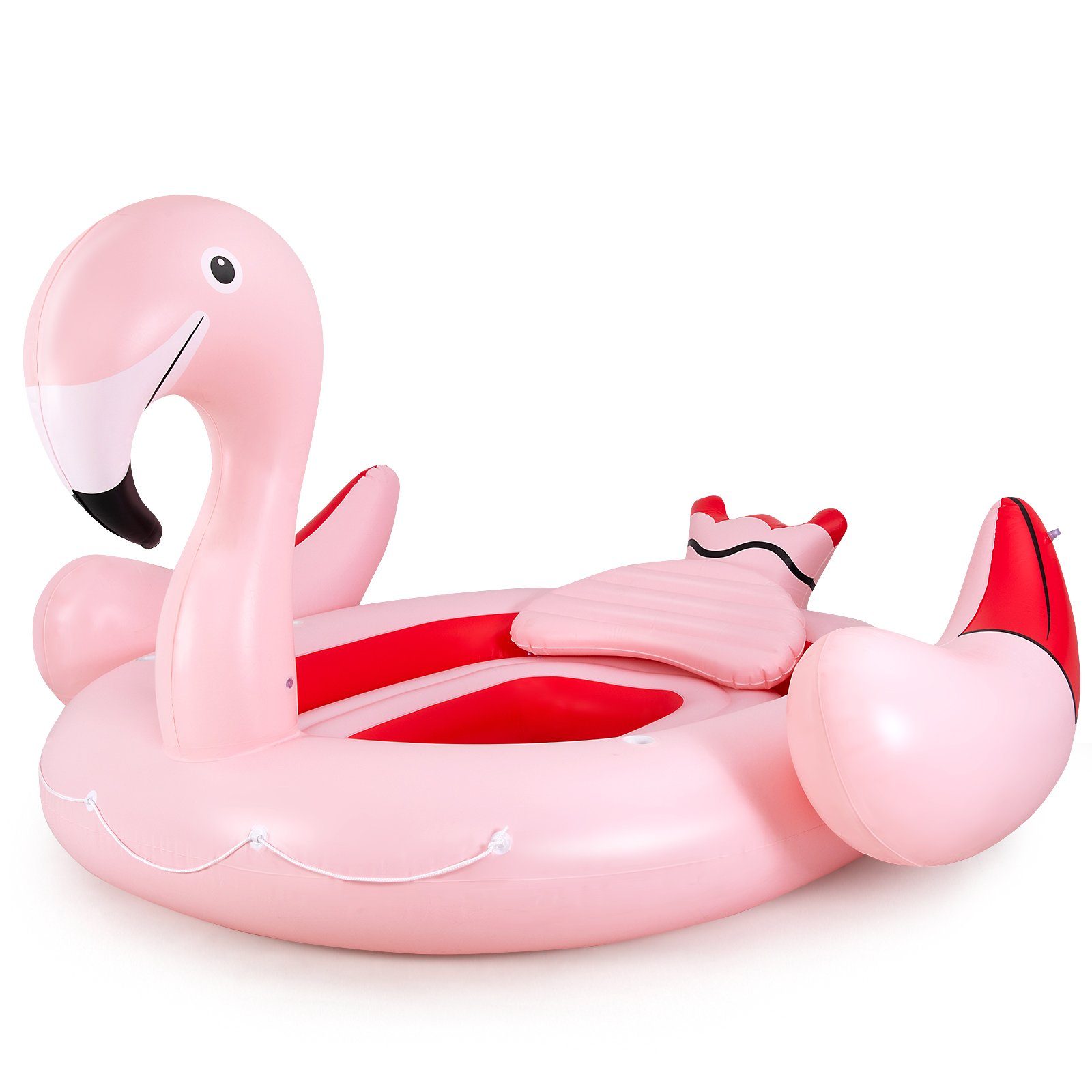 1,5m Flamingo Große Aufblasbar Schwimmtier Schwimminsel Luftmatratze Pool Neu 
