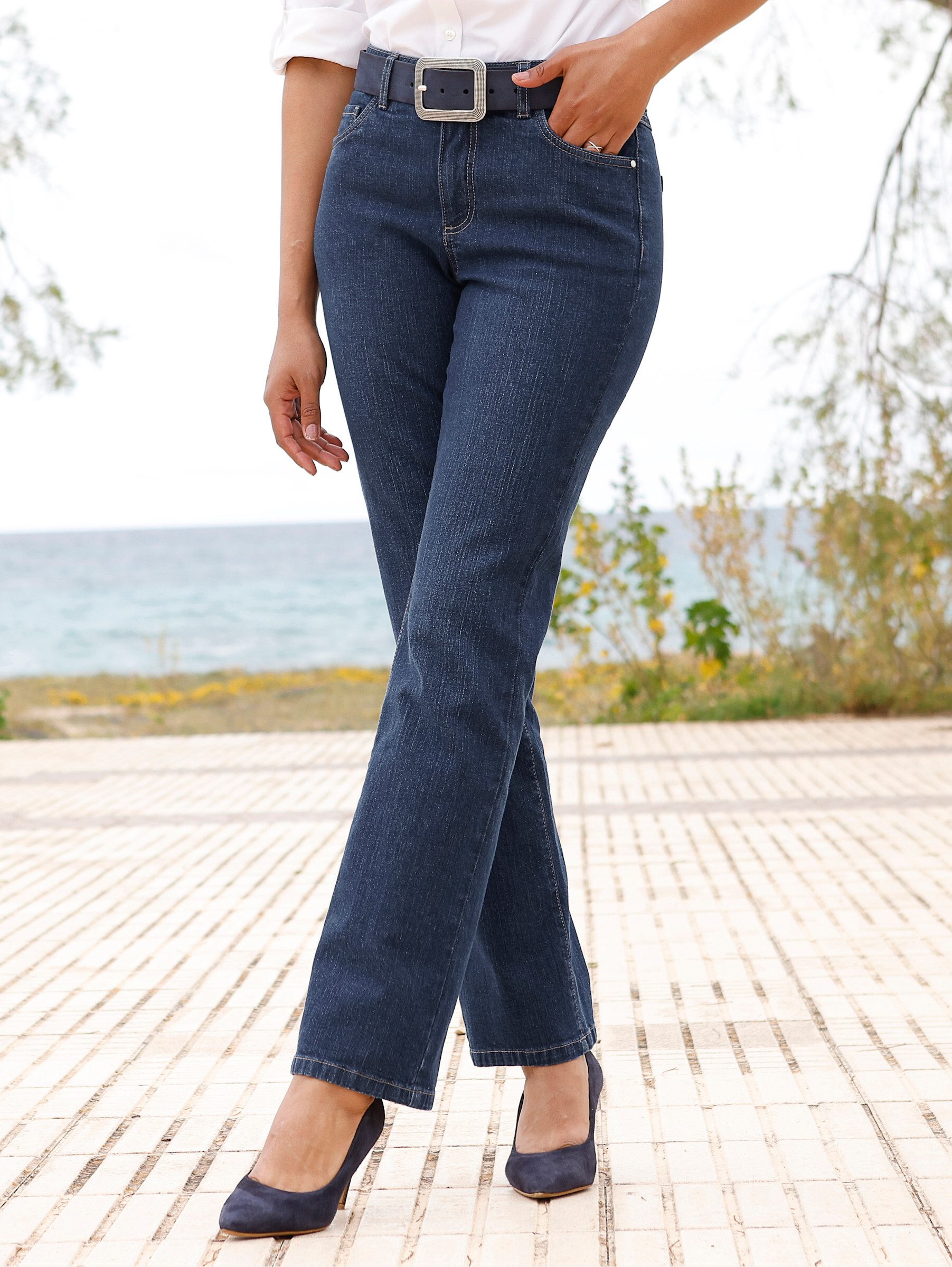 Casual Looks 5-Pocket-Jeans 1 Stk. tlg. günstig online kaufen