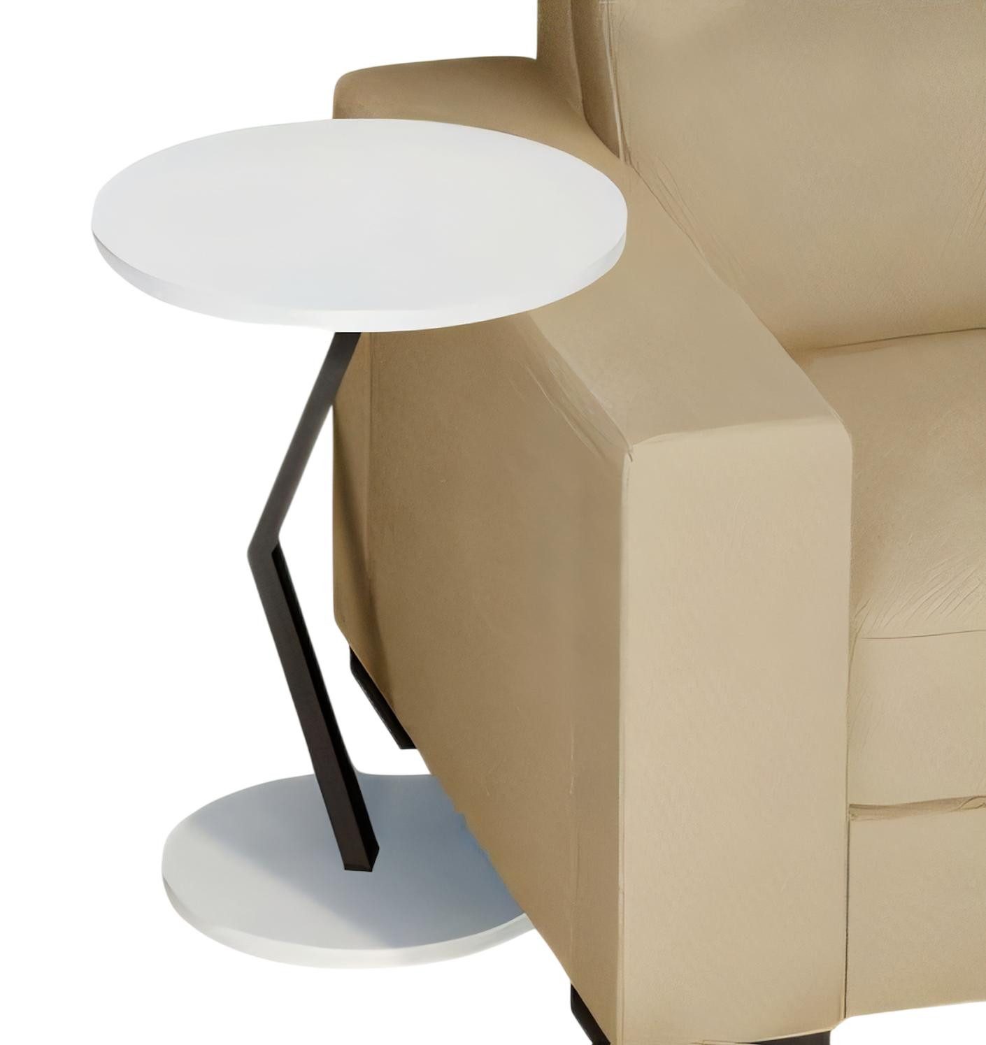 JVmoebel Beistelltisch Weißer Beistelltisch aus Holz mit modernem Design (1-St), Made in Europe