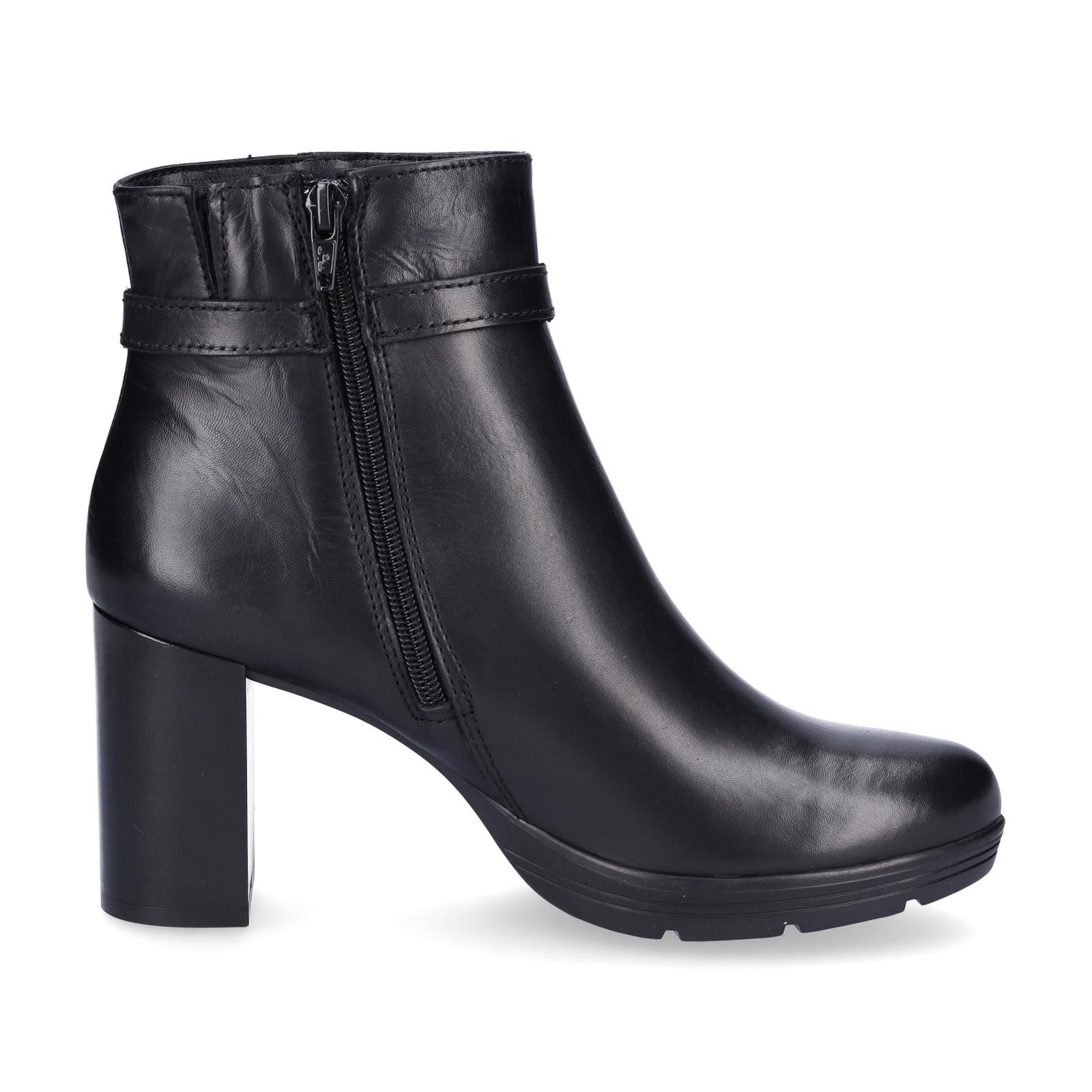 Tamaris Tamaris Damen Leder Stiefelette schwarz Stiefelette – Bild 4 von 5