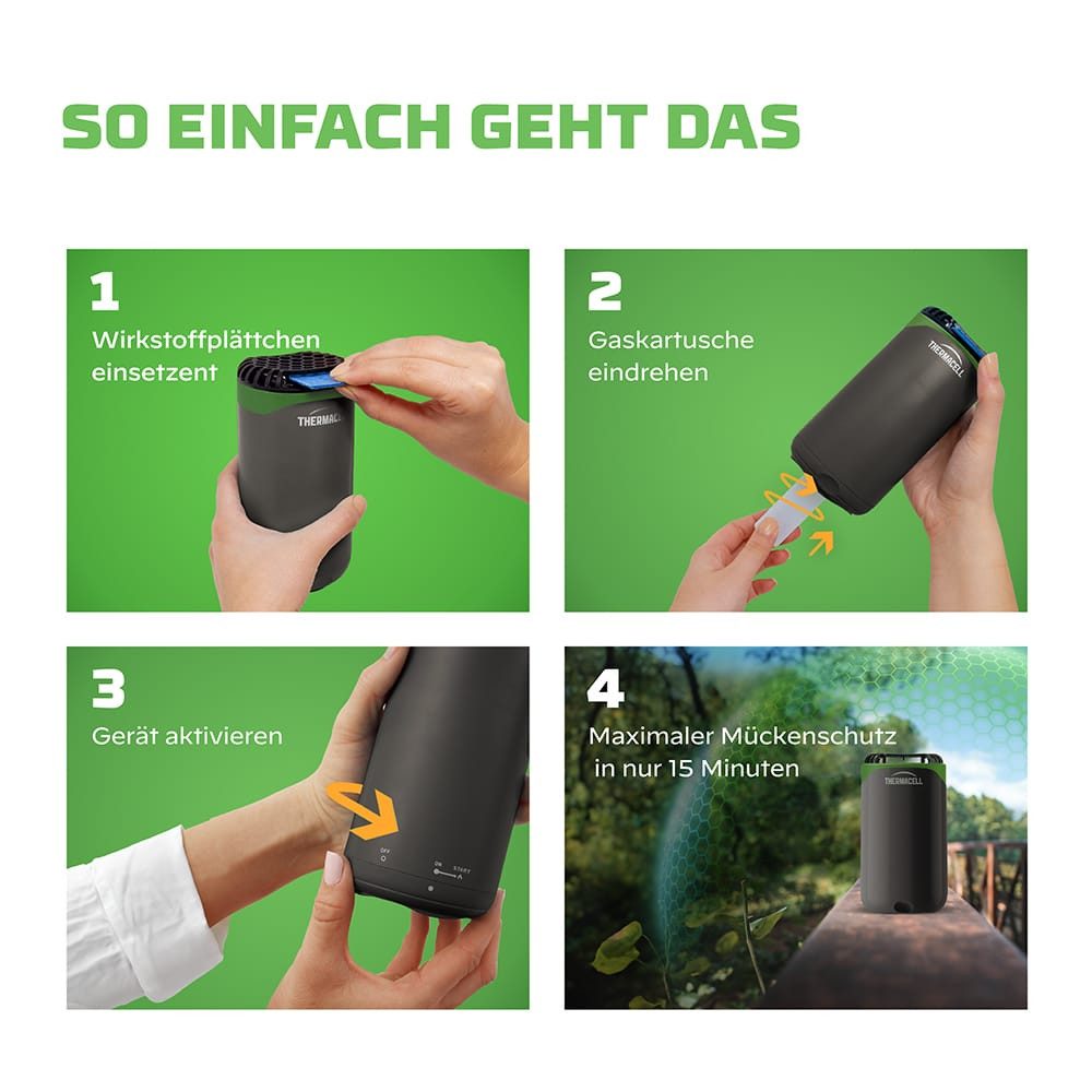 ThermaCell Insektenabwehrgerät Thermacell Mückenabwehr 48 Stunden Nachfüllpack – Bild 3 von 5
