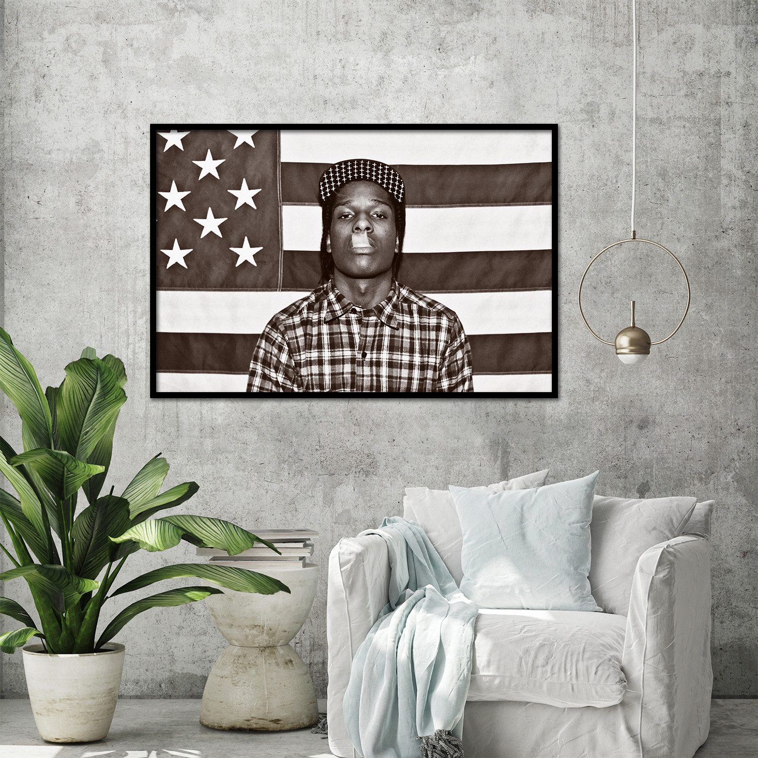Close Up Poster ASAP Rocky Poster 91,5 x 61 cm – Bild 2 von 5