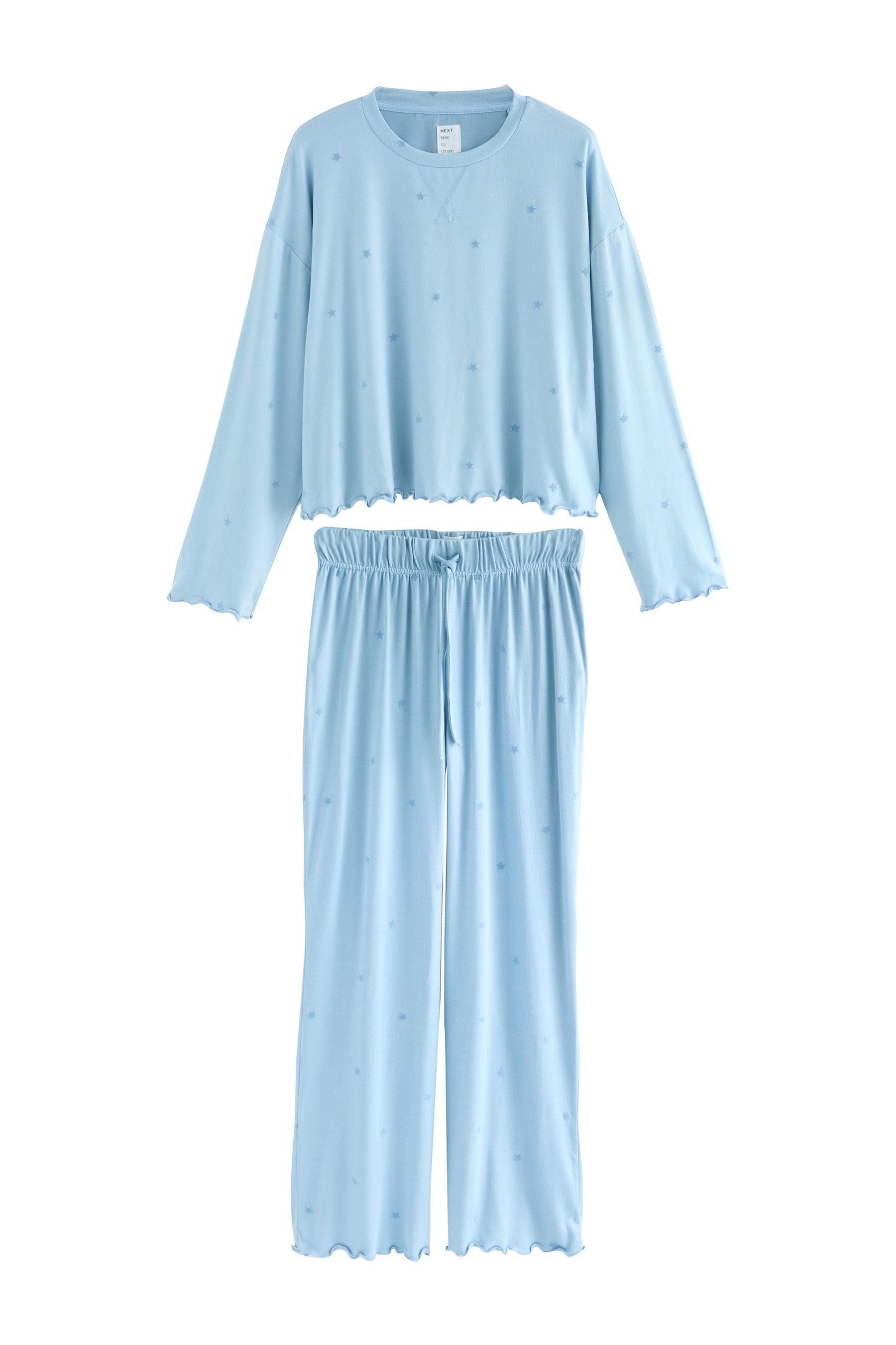 Next Pyjama Langärmeliger, weicher Schlafanzug (2 günstig online kaufen