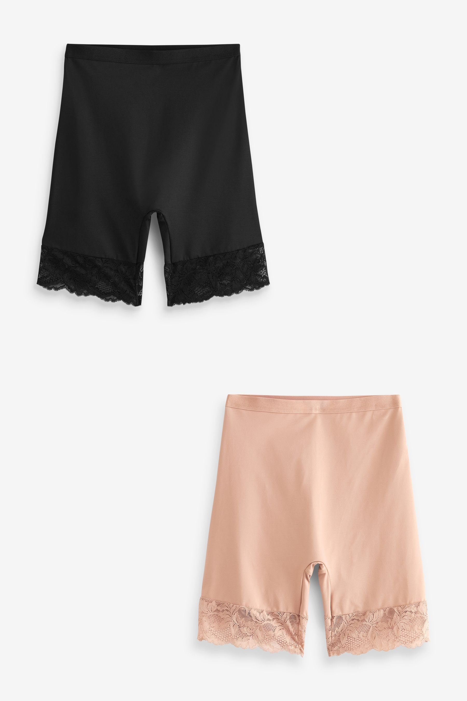 Formpants 2er-Pack Bauchweg-Slips mit Spitze
