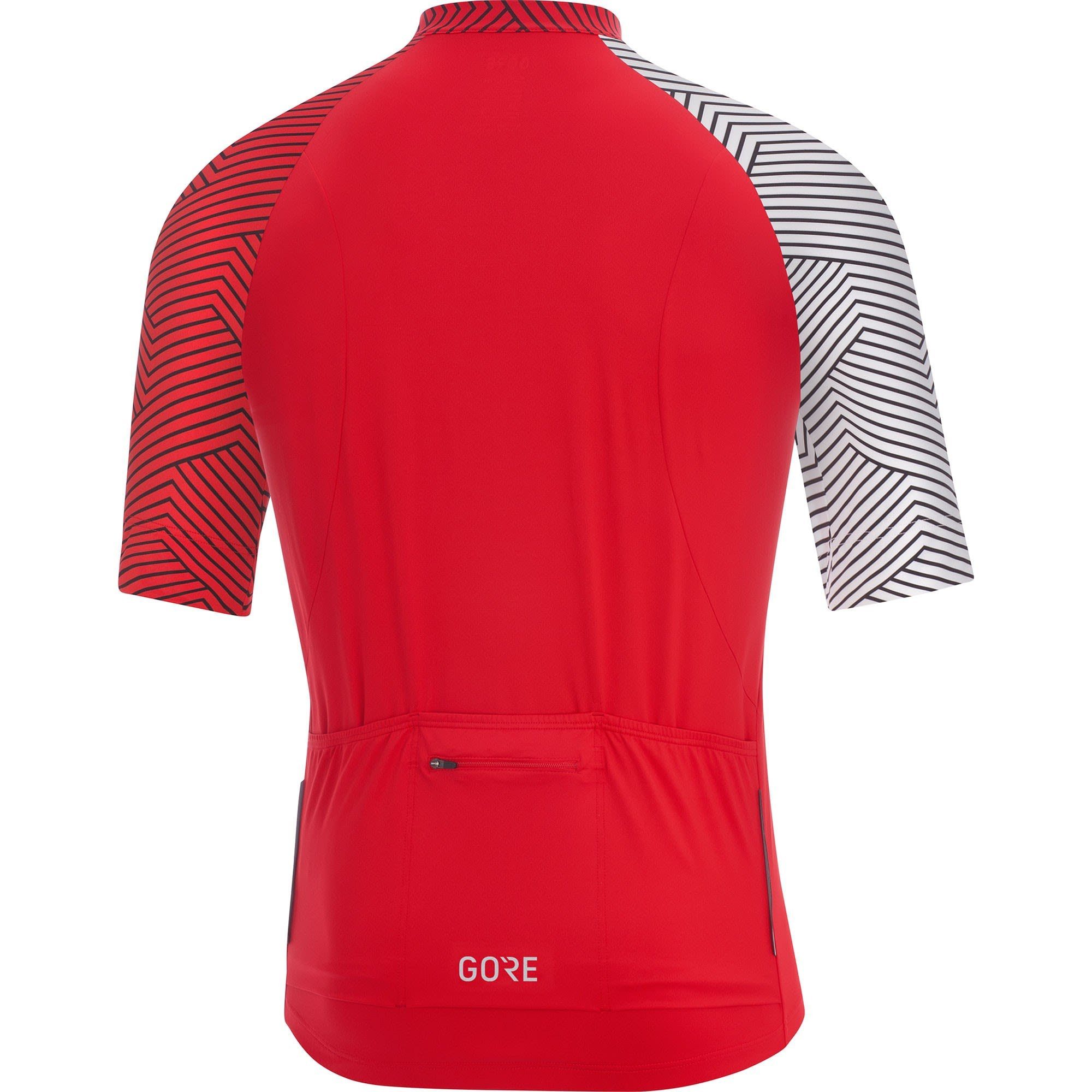 GORE® Red C5 White Gore T-Shirt Herren - Wear Jersey M Kurzarm-Shirt