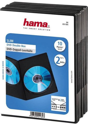 Hama DVD-Hülle »DVD-Doppel-Leerhülle Slim 1...