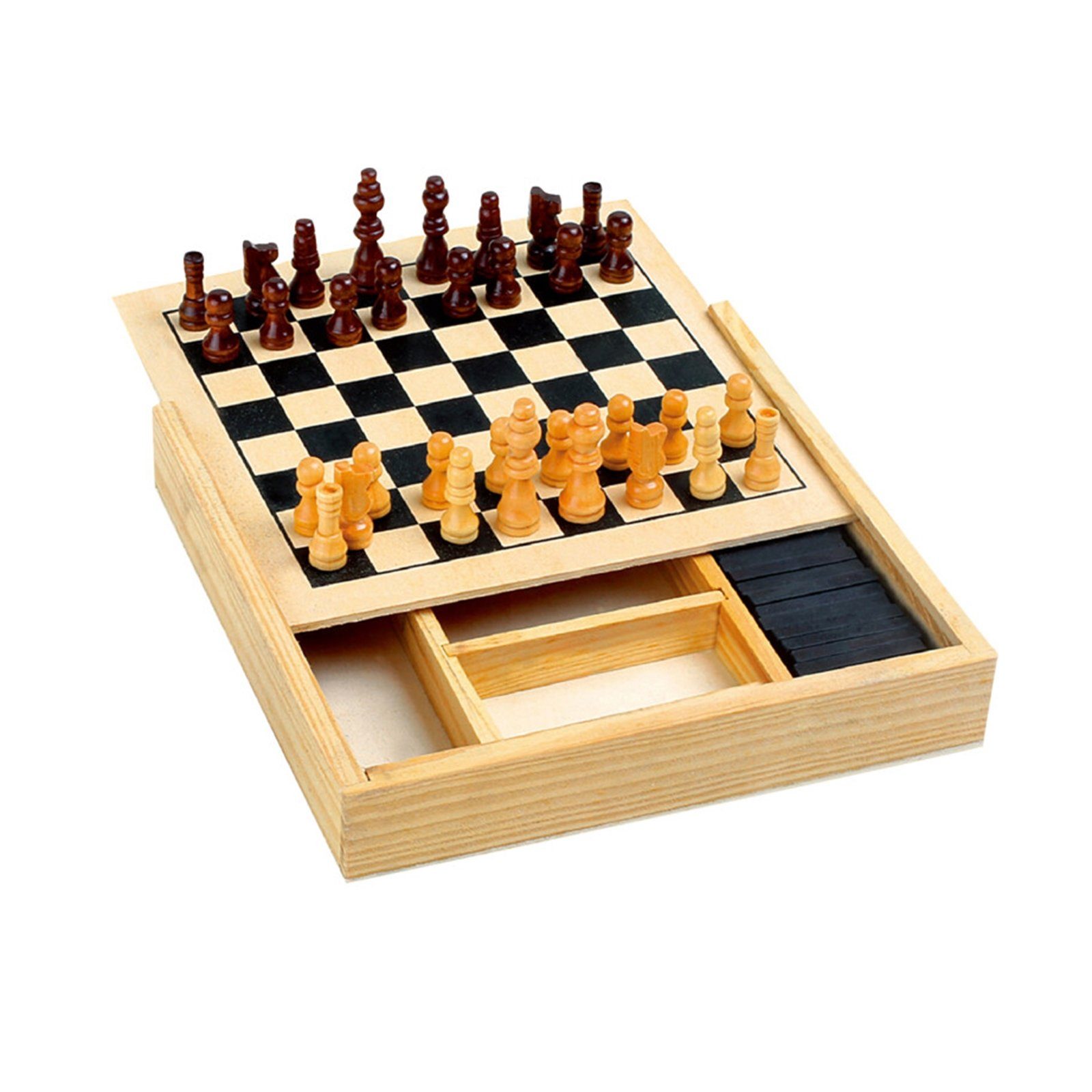 Spielesammlung Gesellschaftsspiel 4 in 1