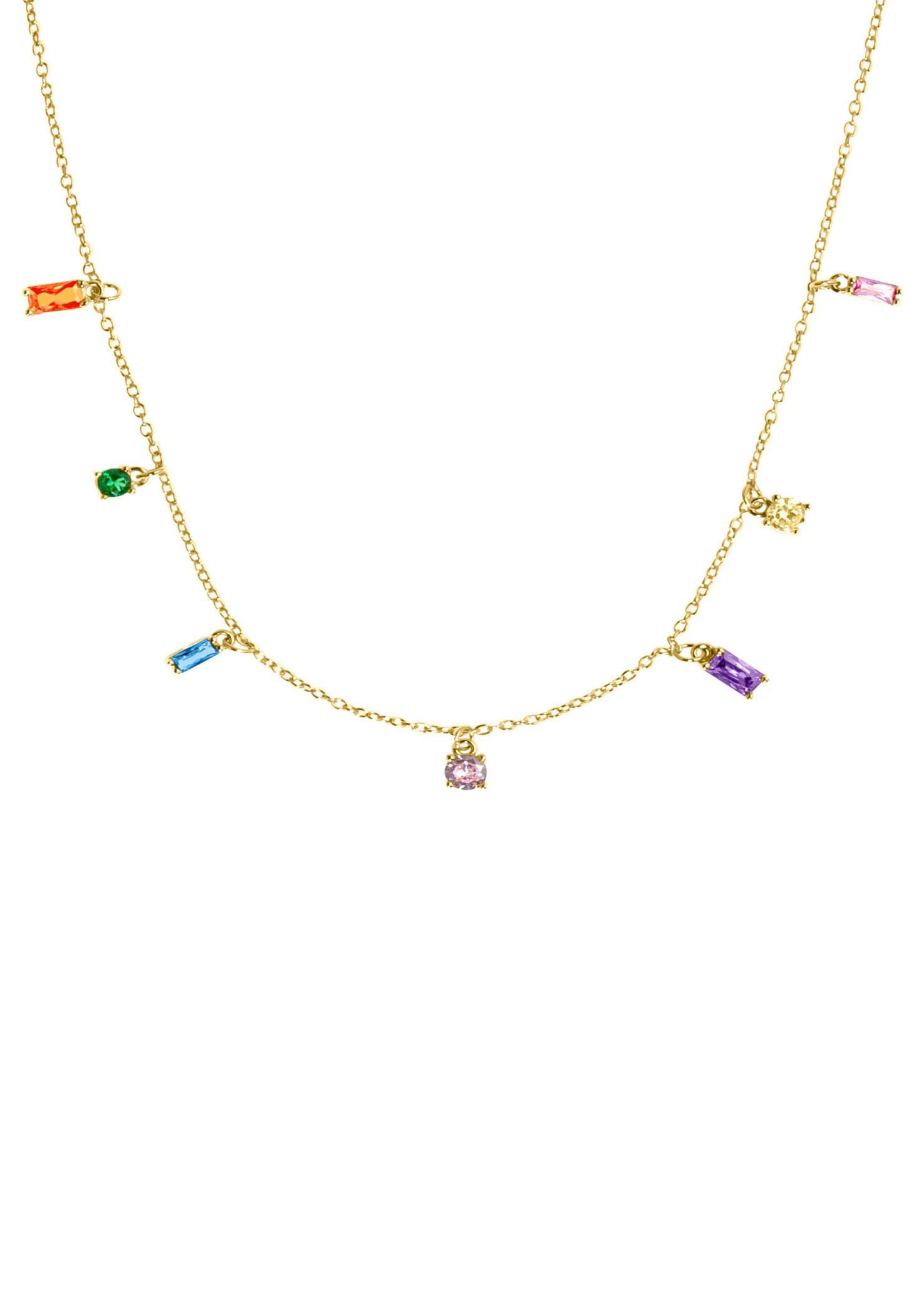 Kette mit Anhänger Regenbogen, 2035510