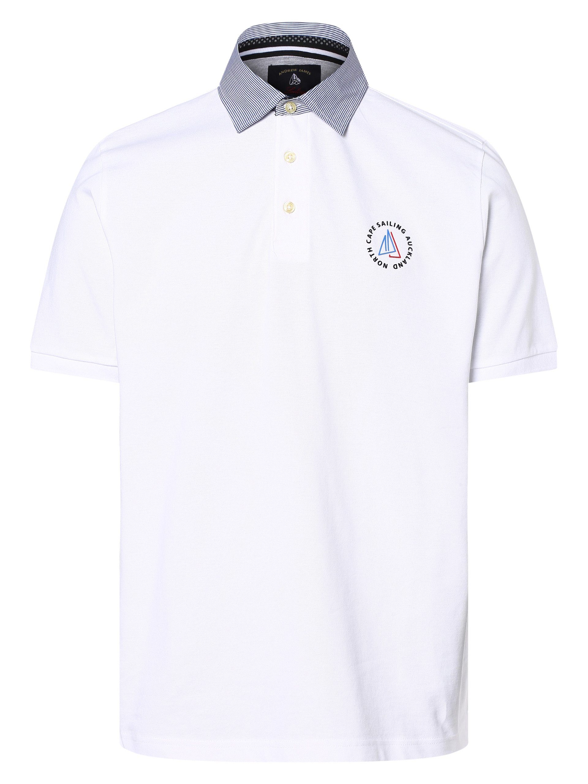 Andrew James Poloshirt weiß