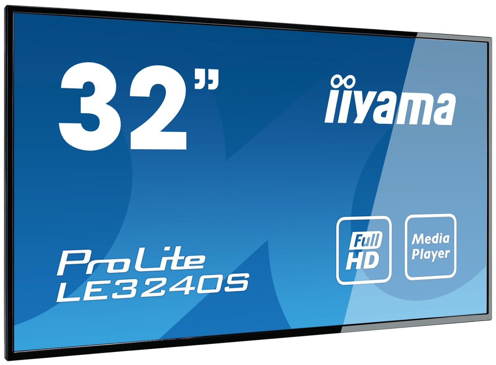 Iiyama ProLite LE3240S-B3 81,2cm 32Zoll 1920x1080 VA panel 350cd/m2 4000:1 St TFT-Monitor (1920 x 1080 px, Full HD, 8 ms Reaktionszeit, VA, Lautsprecher, HDCP)
