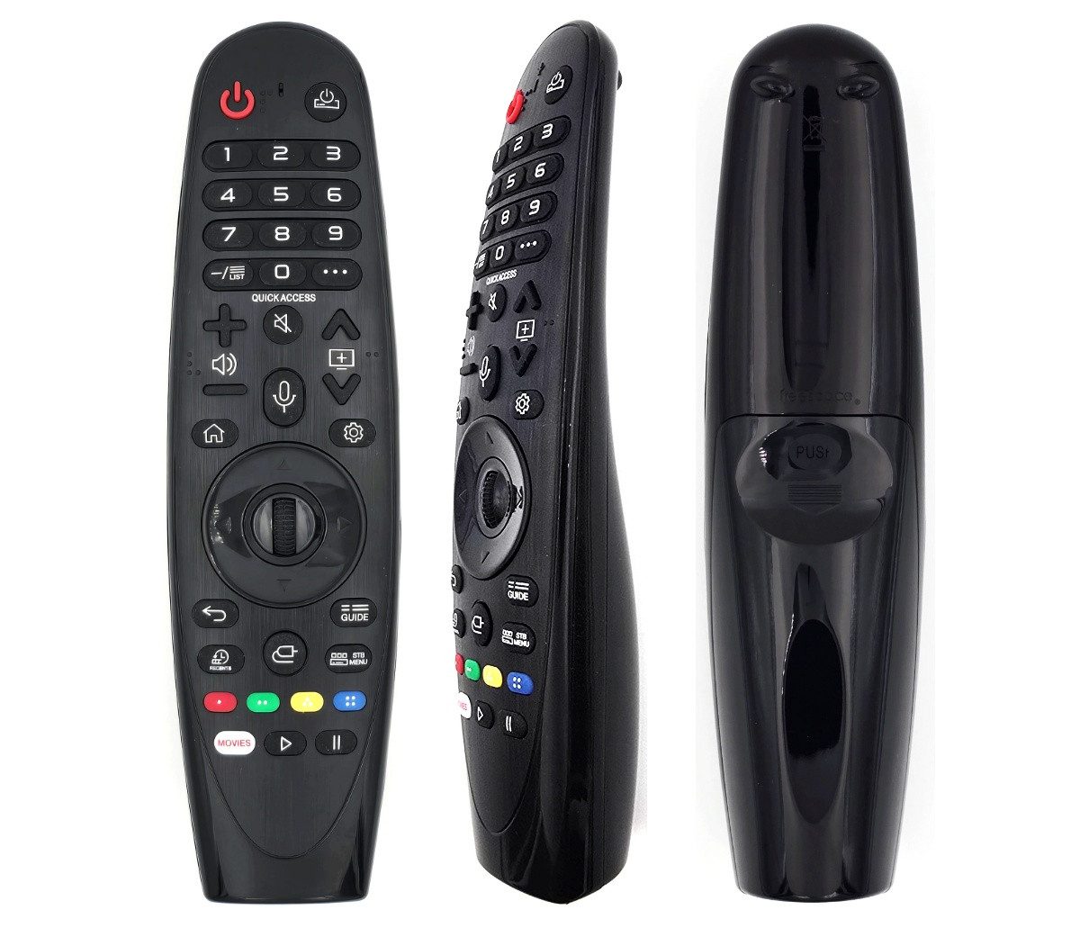 Alltro Ersatz TV Fernbedienung für LG AN-MR19BA / MR19BA Fernbedienung (mit Sprach- und Maus Funktion)
