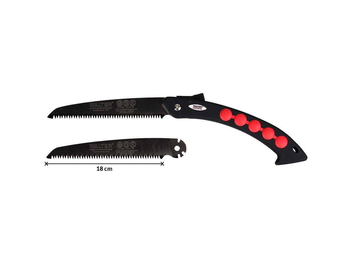 WALTER Handsäge Universalsäge klappbar, 42 cm Gesamtlänge, inklusive Ersatz günstig online kaufen