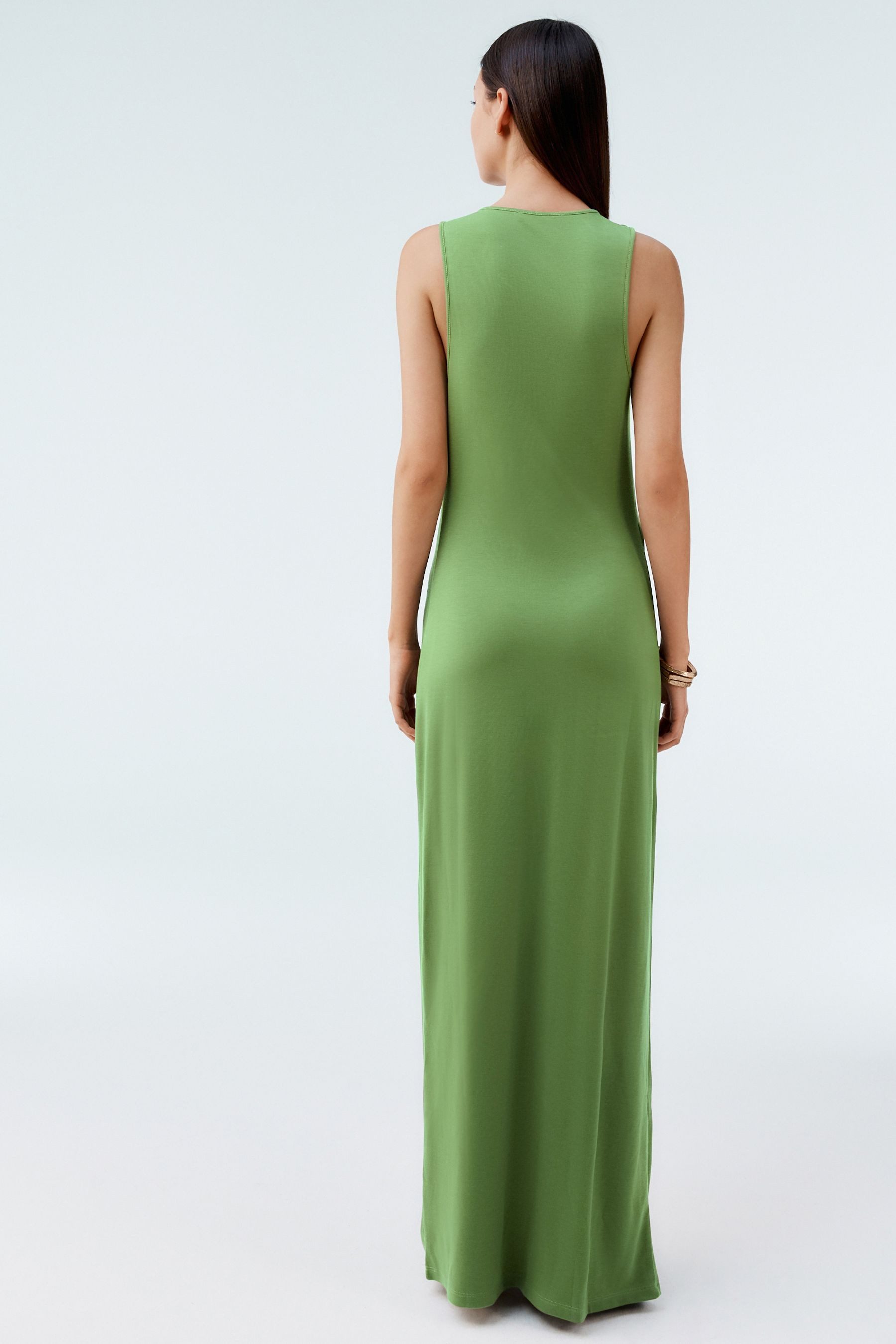 Next Jerseykleid Fließendes Maxikleid mit Zierdrehung (1-tlg) günstig online kaufen