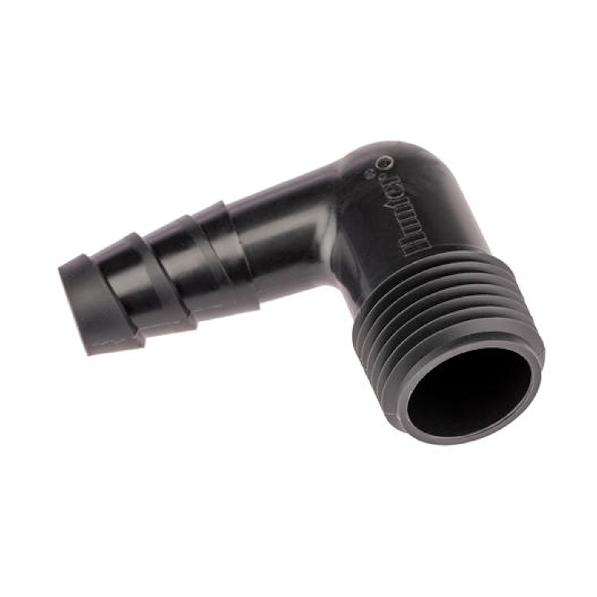 Hunter Bewässerungssystem Spiral Anschluss Winkel 90° für Versenkregner, 1/2 Zoll AG