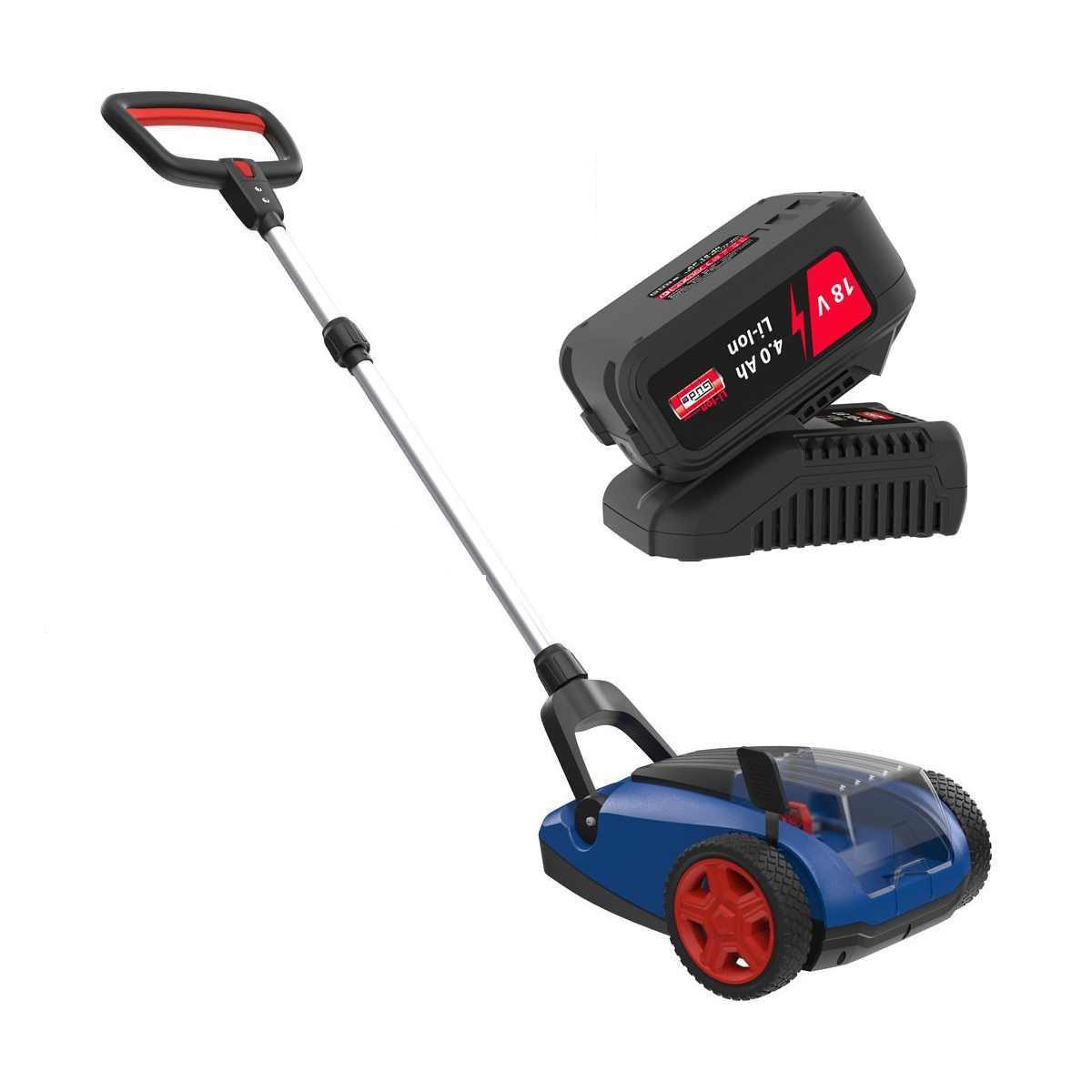 Güde Akkurasenmäher Akku Einhand Rasenmäher ERM 18 +4.0 Ah Akku & Ladegerät 18V E³