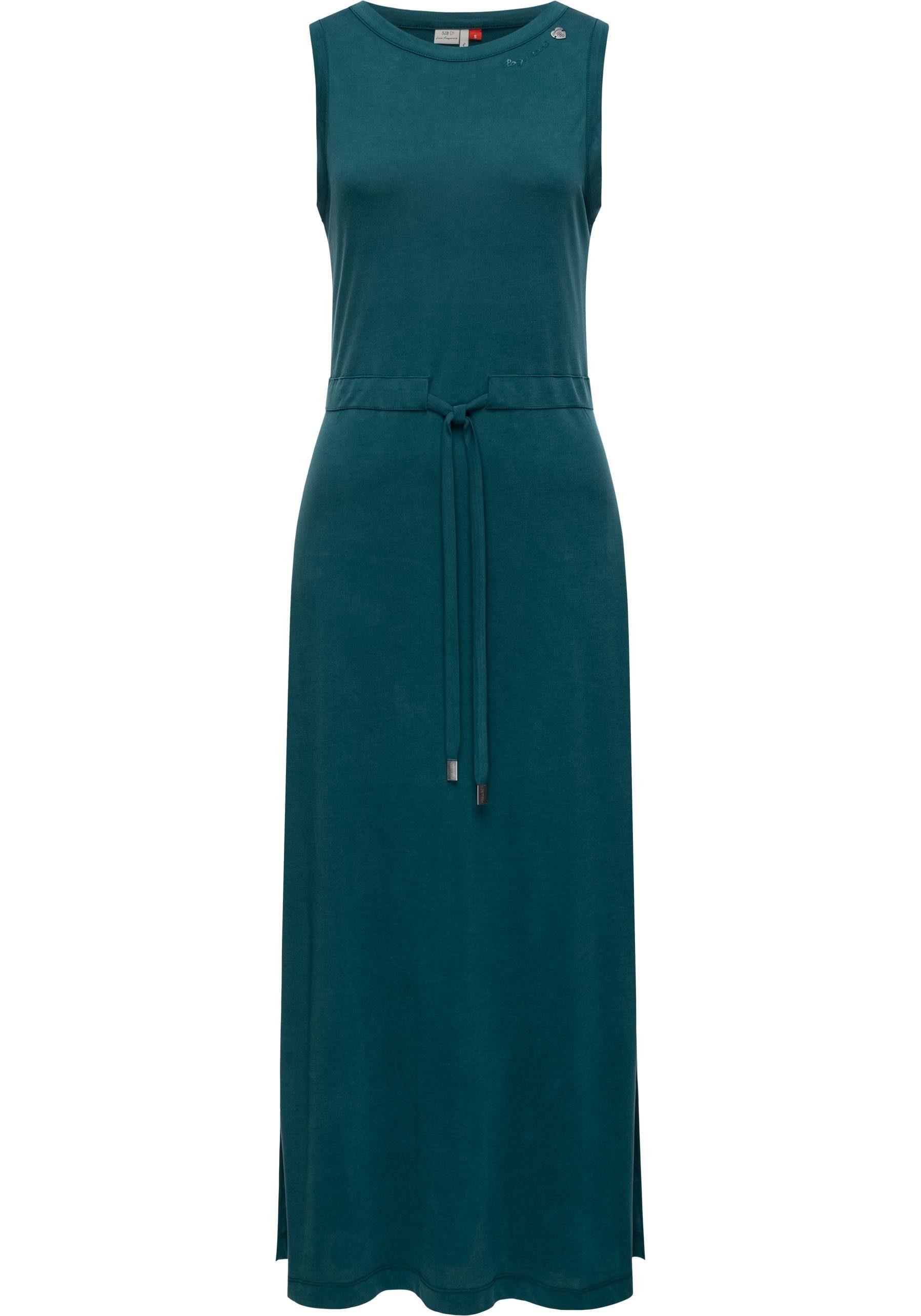 Ragwear Jerseykleid Giggi stylisches Shirtkleid mit Tailliengürtel