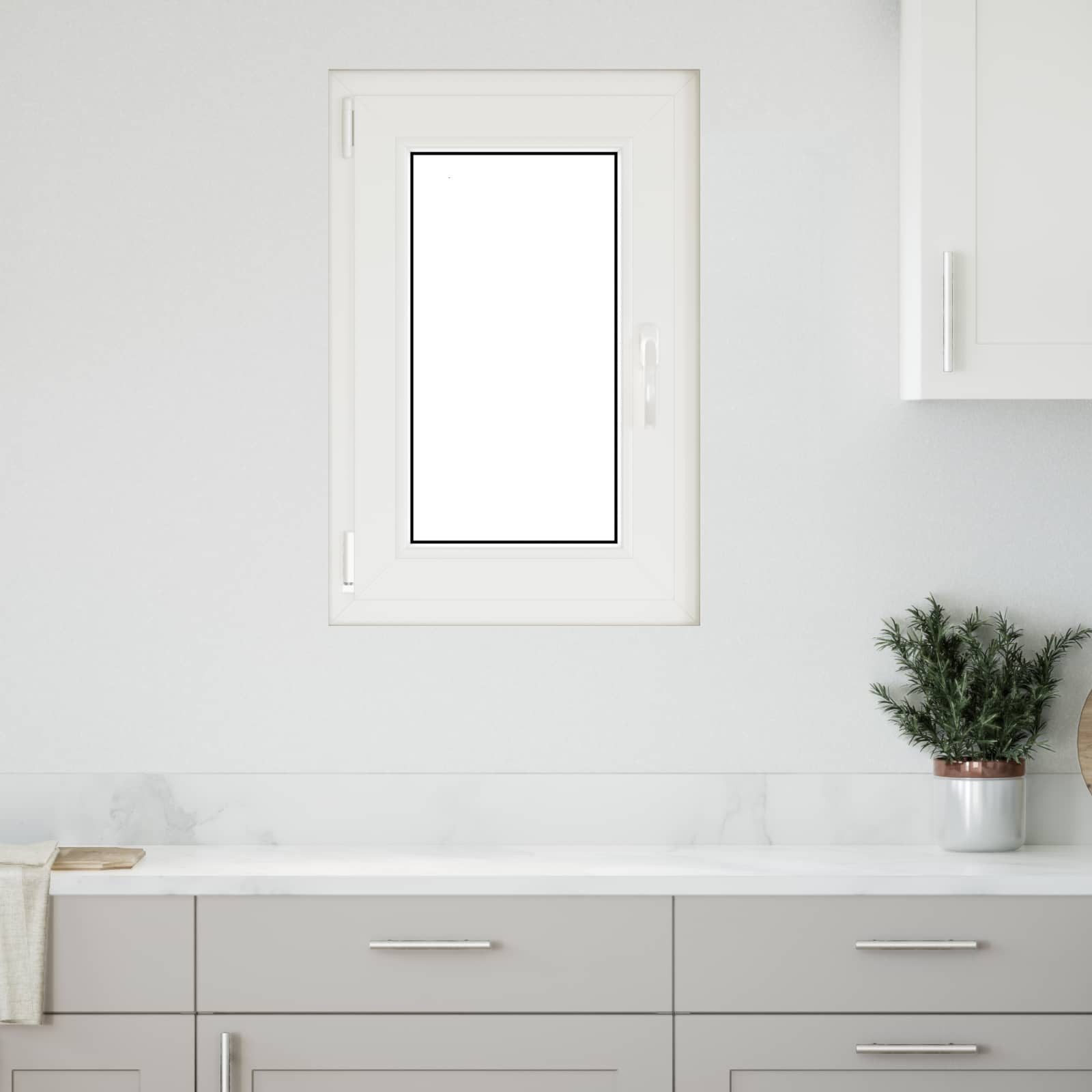 vidaXL Fenster Kipp- und Drehfenster für den Keller RISOR 50 x 75 cm, (1 St)