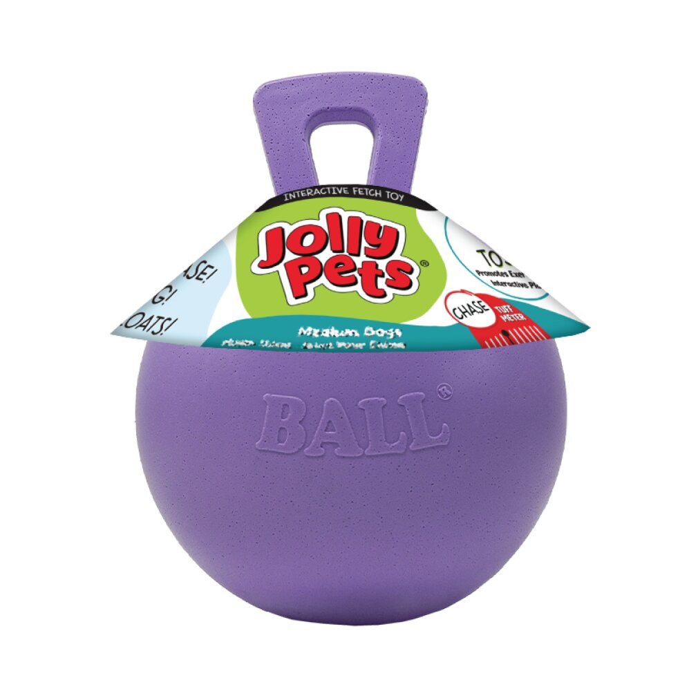 Jolly Pets Tierquietschie Jolly Tug-n-Toss Helllila M (15 cm)