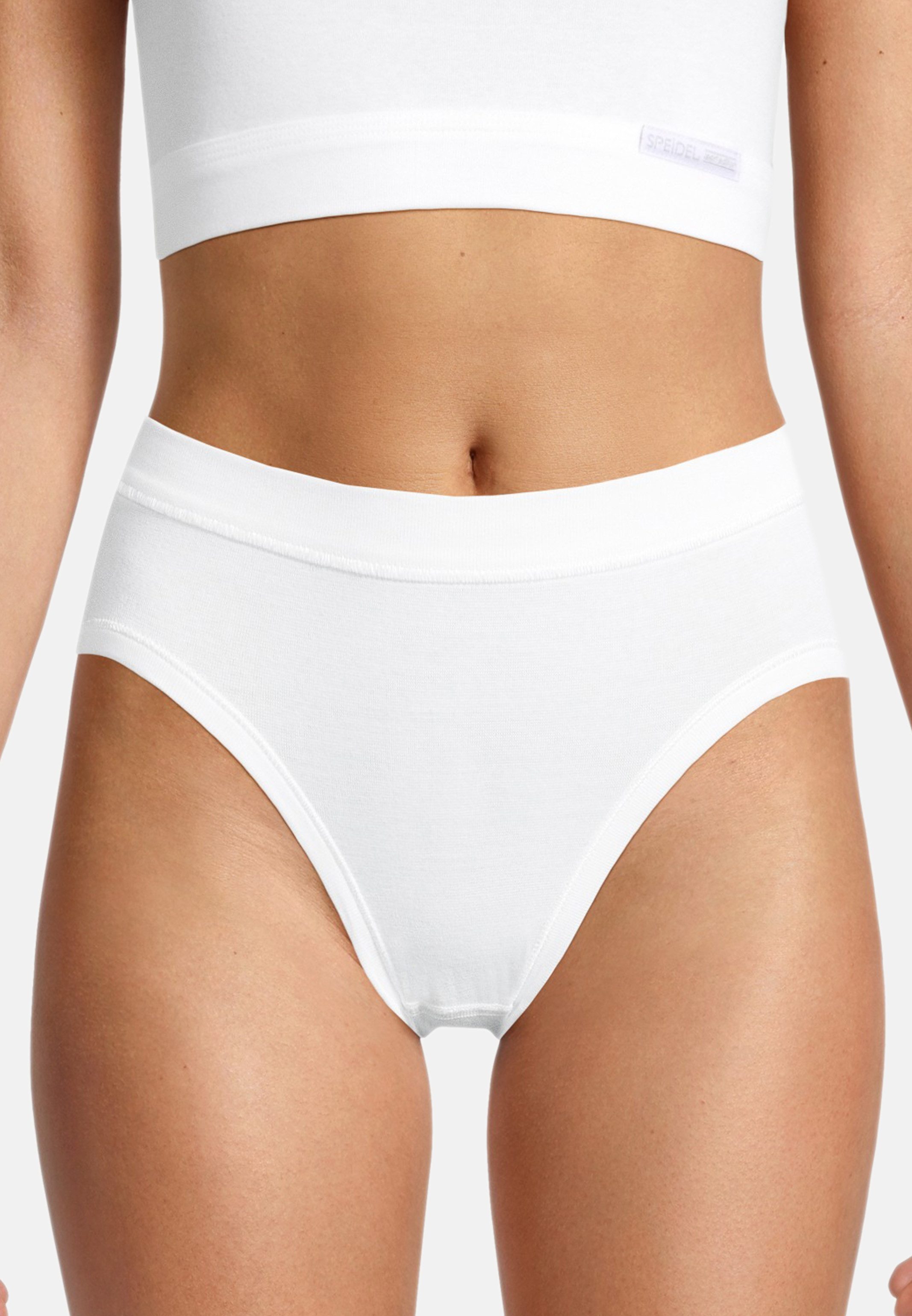 conta Hüftslip 3er Pack Feinripp (Spar-Set, 3-St) Hüftslip - Blickdicht - Komfortabler Weichbund, Perfekte Passform