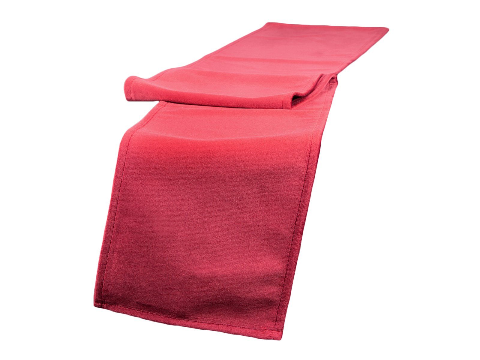 Karmin-rot schmaler ca. 1 Tischband Samt&Sonders Samt beties Tischläufer cm (1-tlg, Stück), Tischdeko 18x140