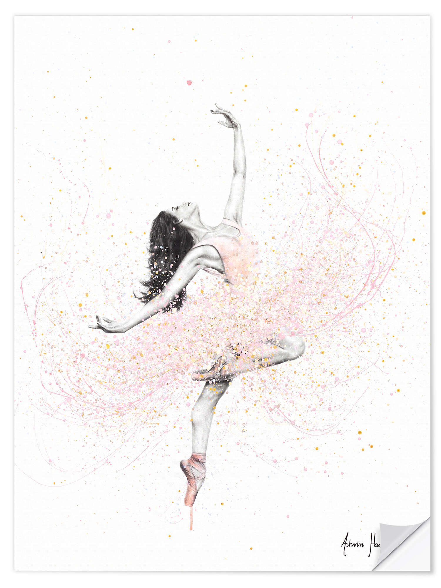 Wandfolie Ashvin Harrison
