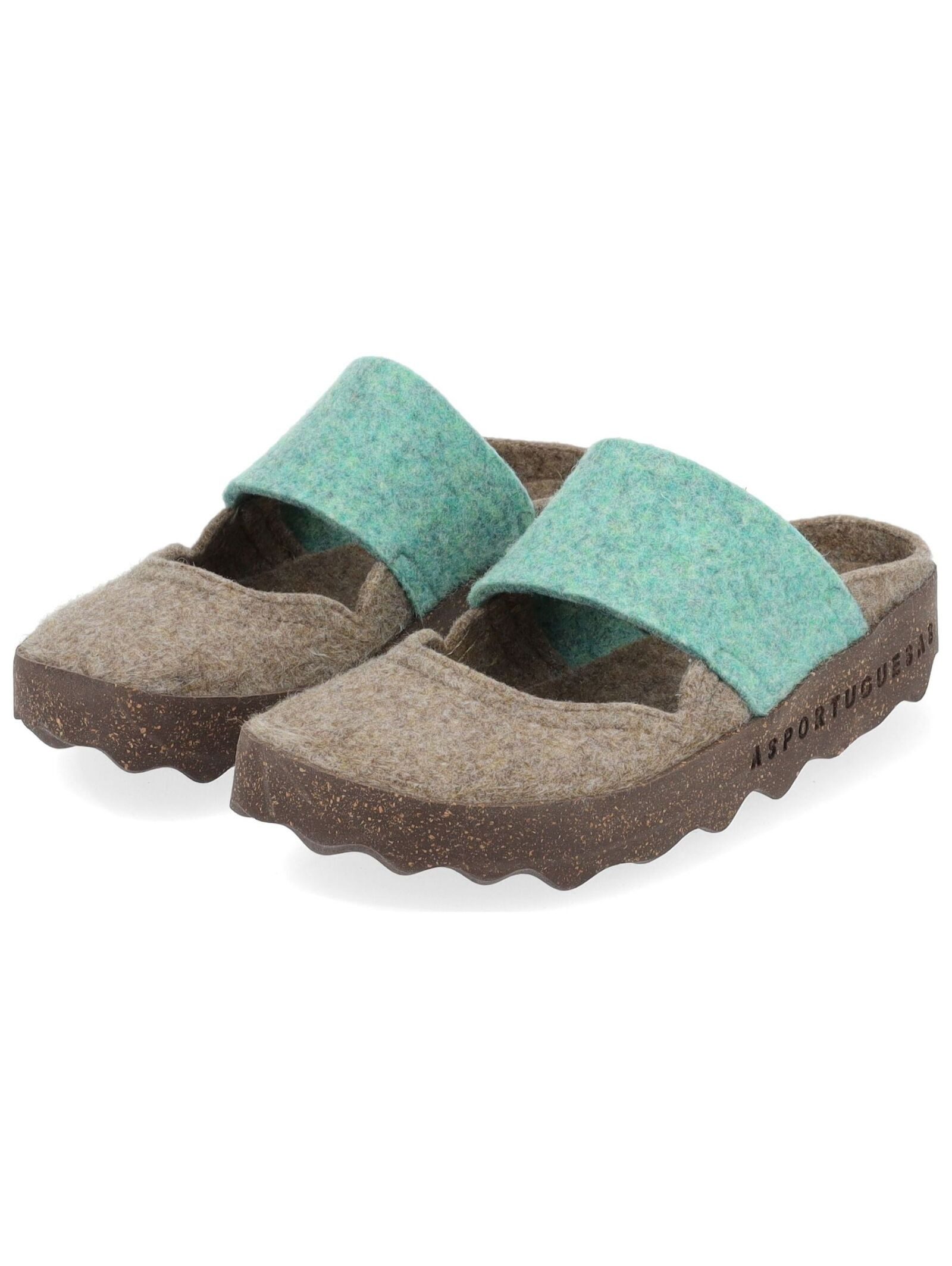 Asportuguesas Pantoletten Filz . Pantolette