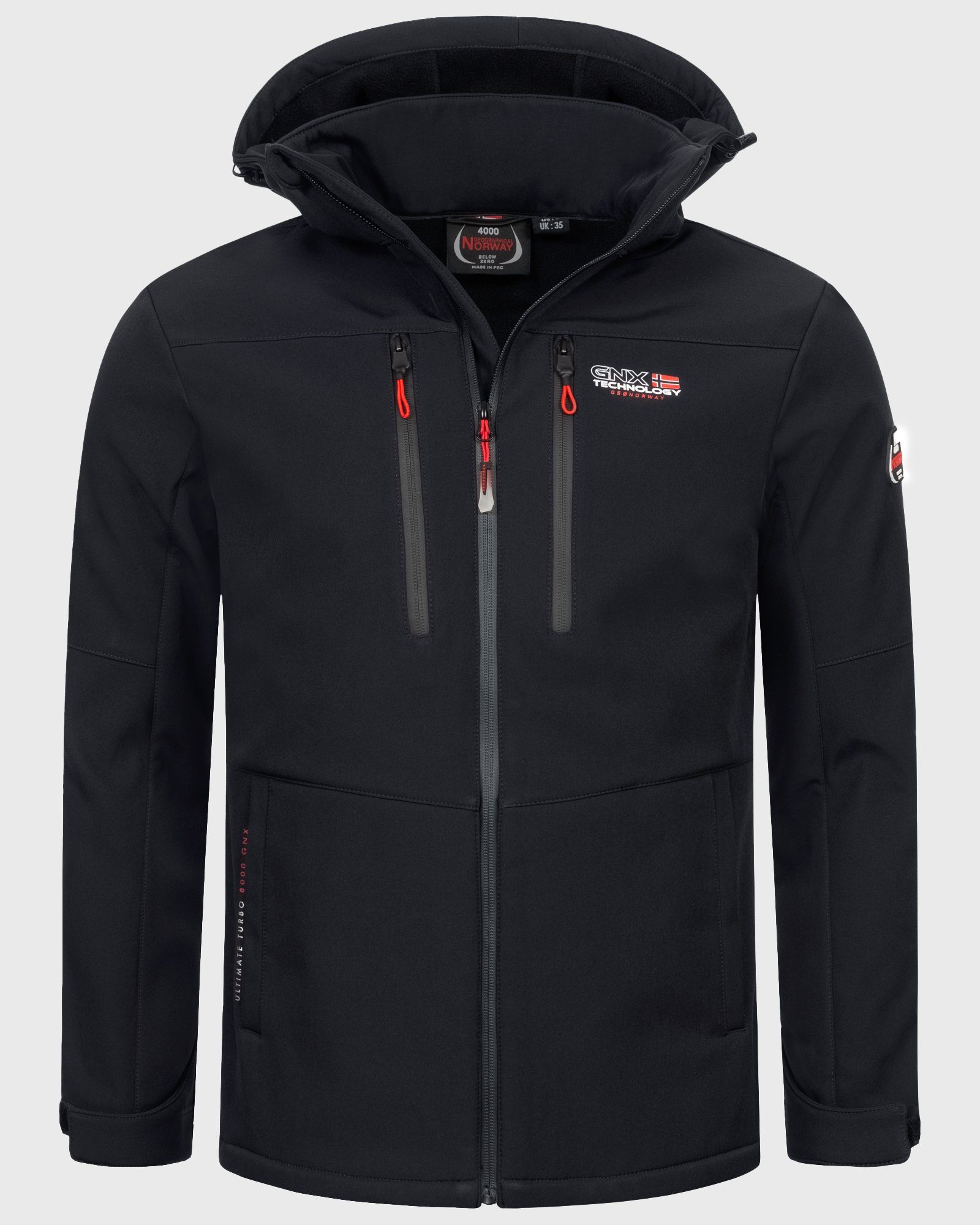 Geographical Norway Softshelljacke Herren Herbst Winter Softshell Übergangs günstig online kaufen