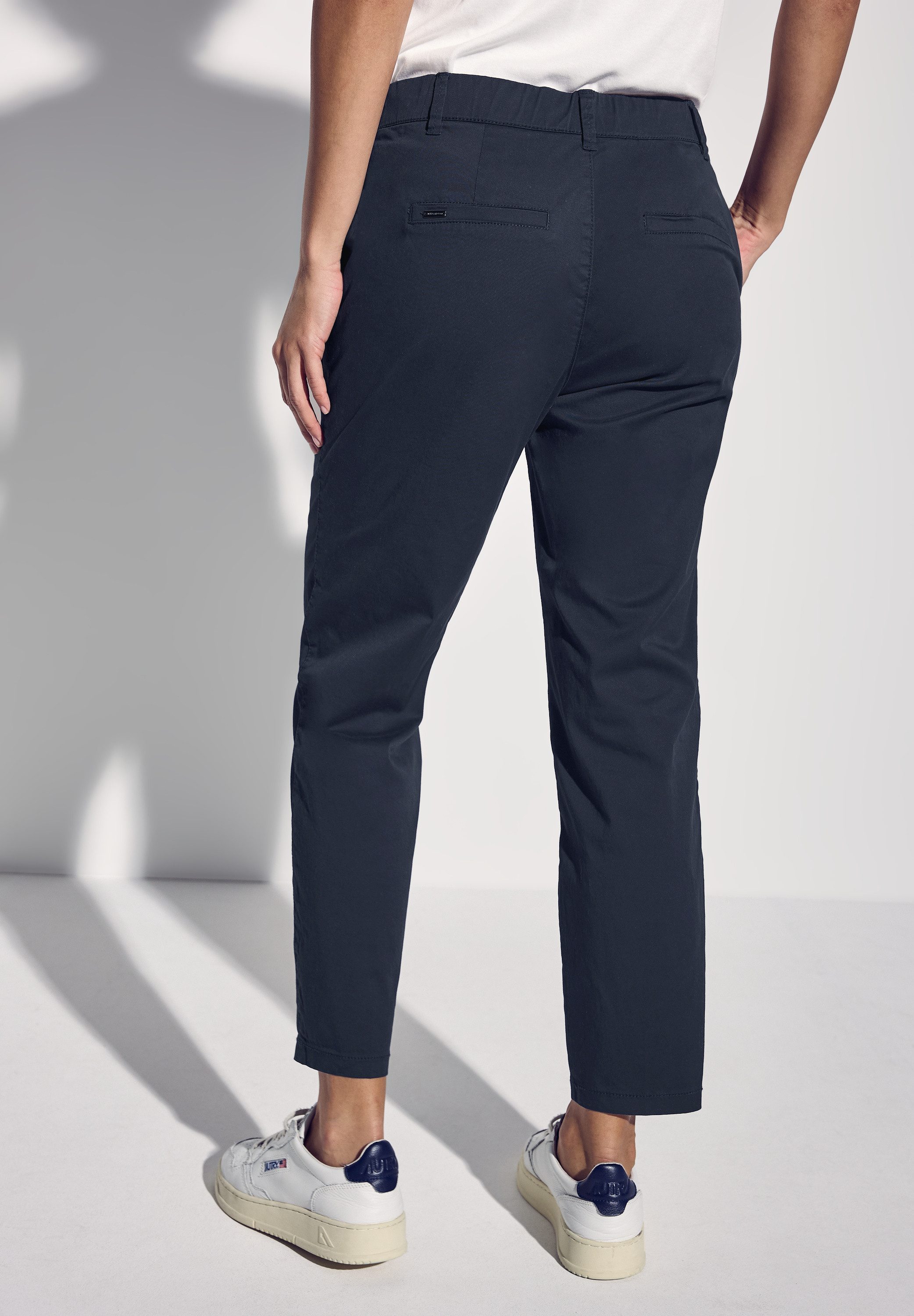 STREET ONE Chinohose mit Elastikbund günstig online kaufen