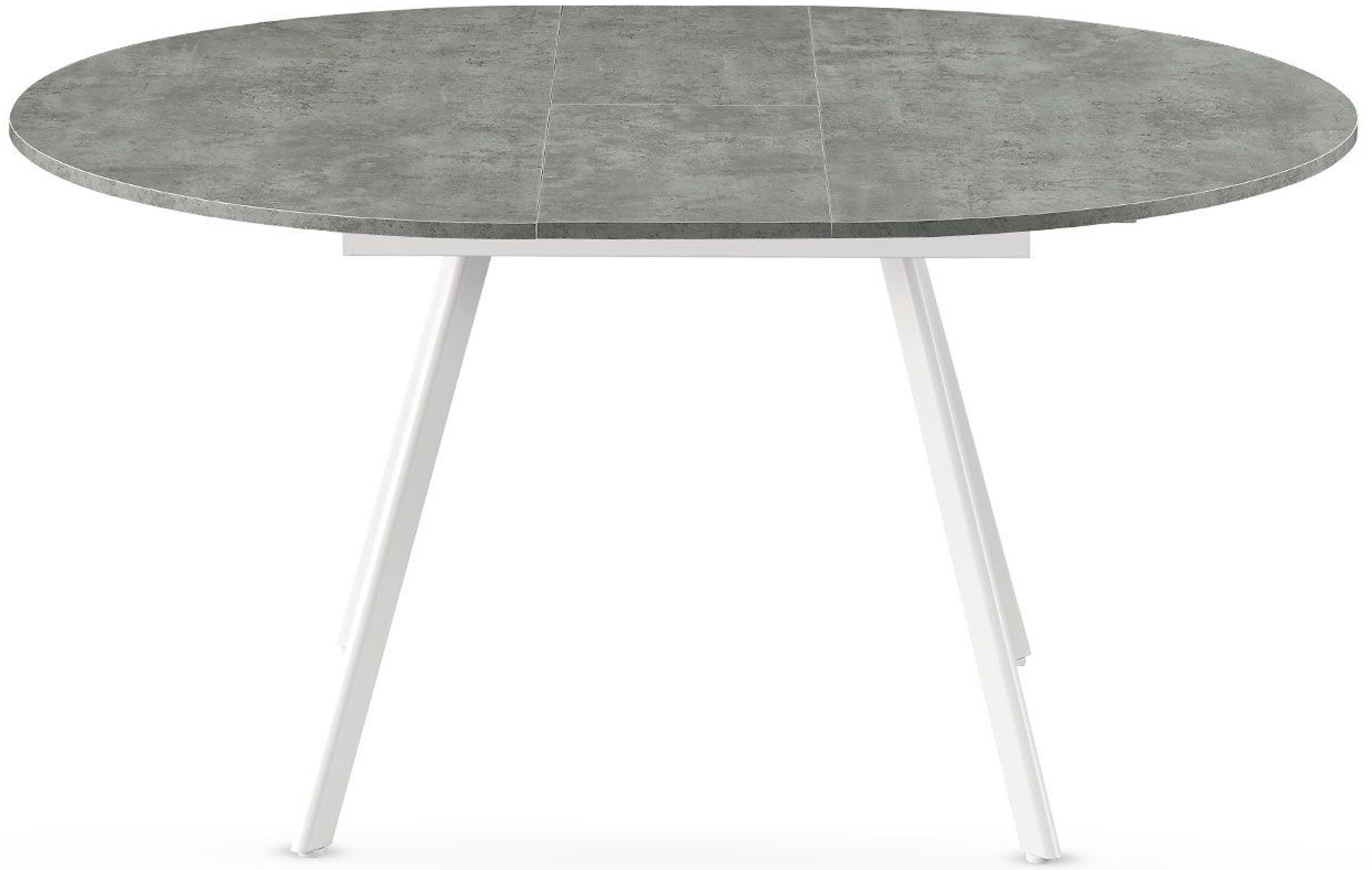 B&D home Esstisch TILL, Metallgestell schwarz oder weiß, ausziehbar 120-160 günstig online kaufen