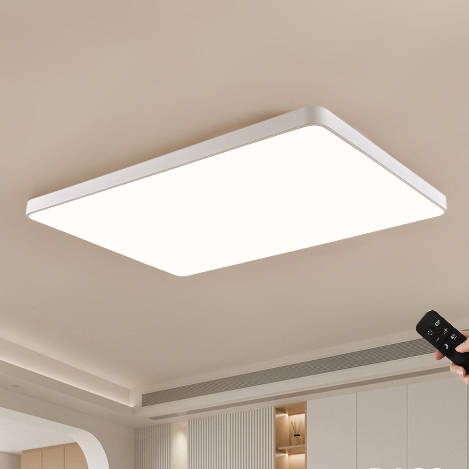 JDONG LED Deckenleuchte dimmbar mit Fernbedienung günstig online kaufen