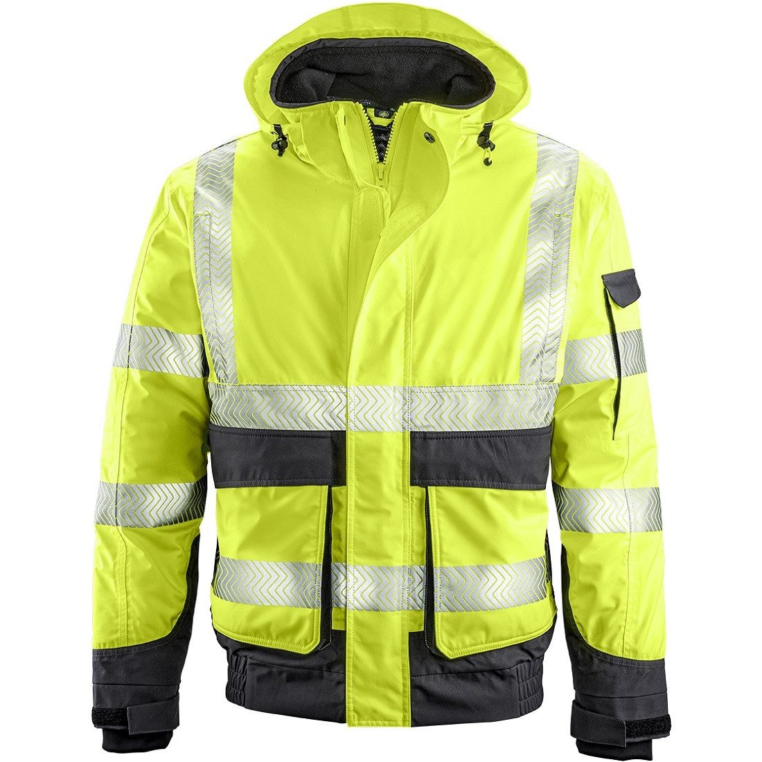 4PROTECT Arbeitsjacke Warnschutz Pilotenjacke "NEWARK"