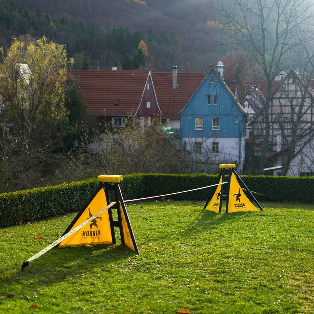 Gibbon Slackline Slackline-Set Independence Kit Classic, Wetterbeständige Konstruktion