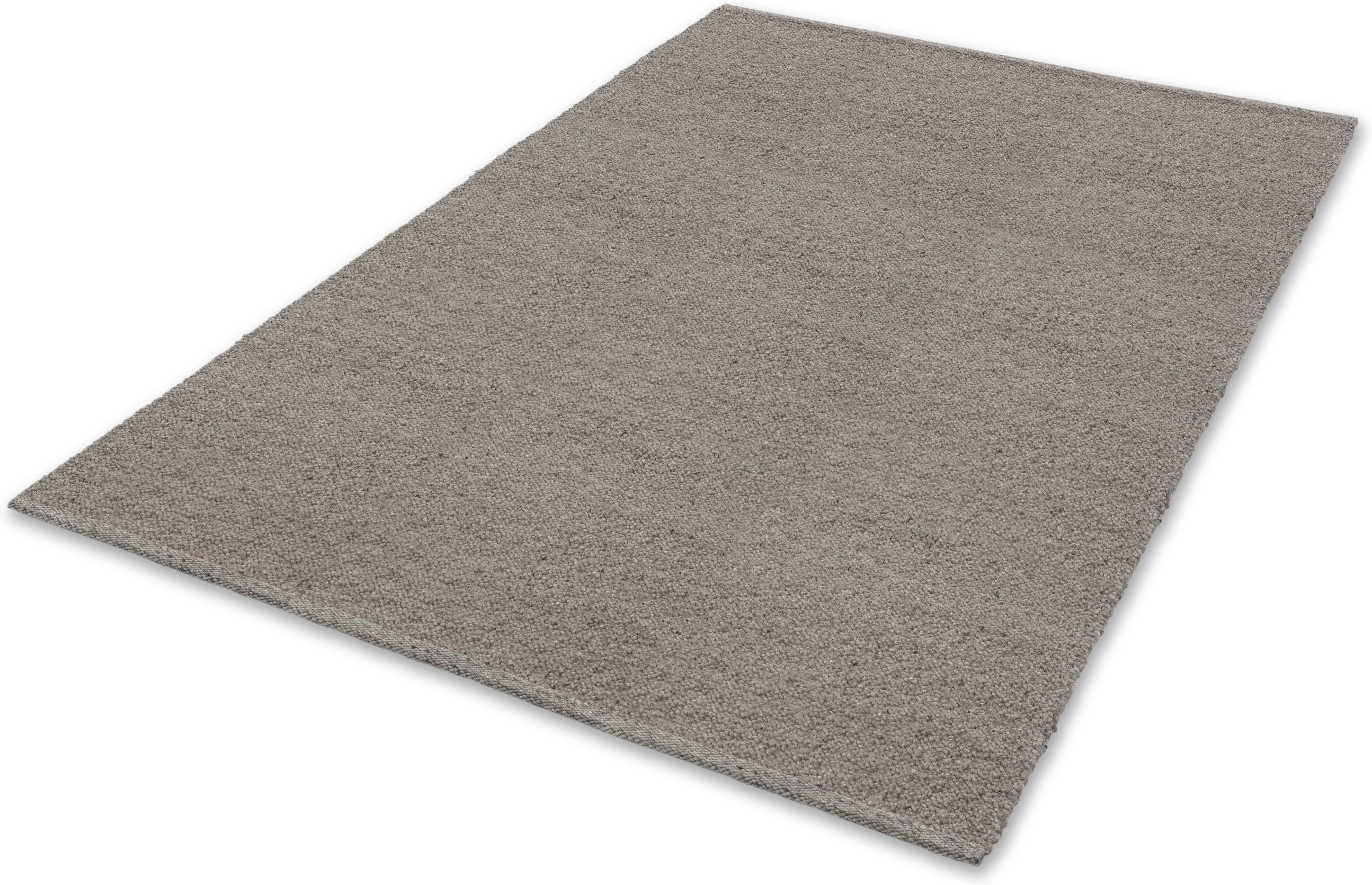 SCHÖNER WOHNEN-Kollektion Wollteppich Junika, rechteckig, Höhe: 8 mm, Indoor, natürliches Material