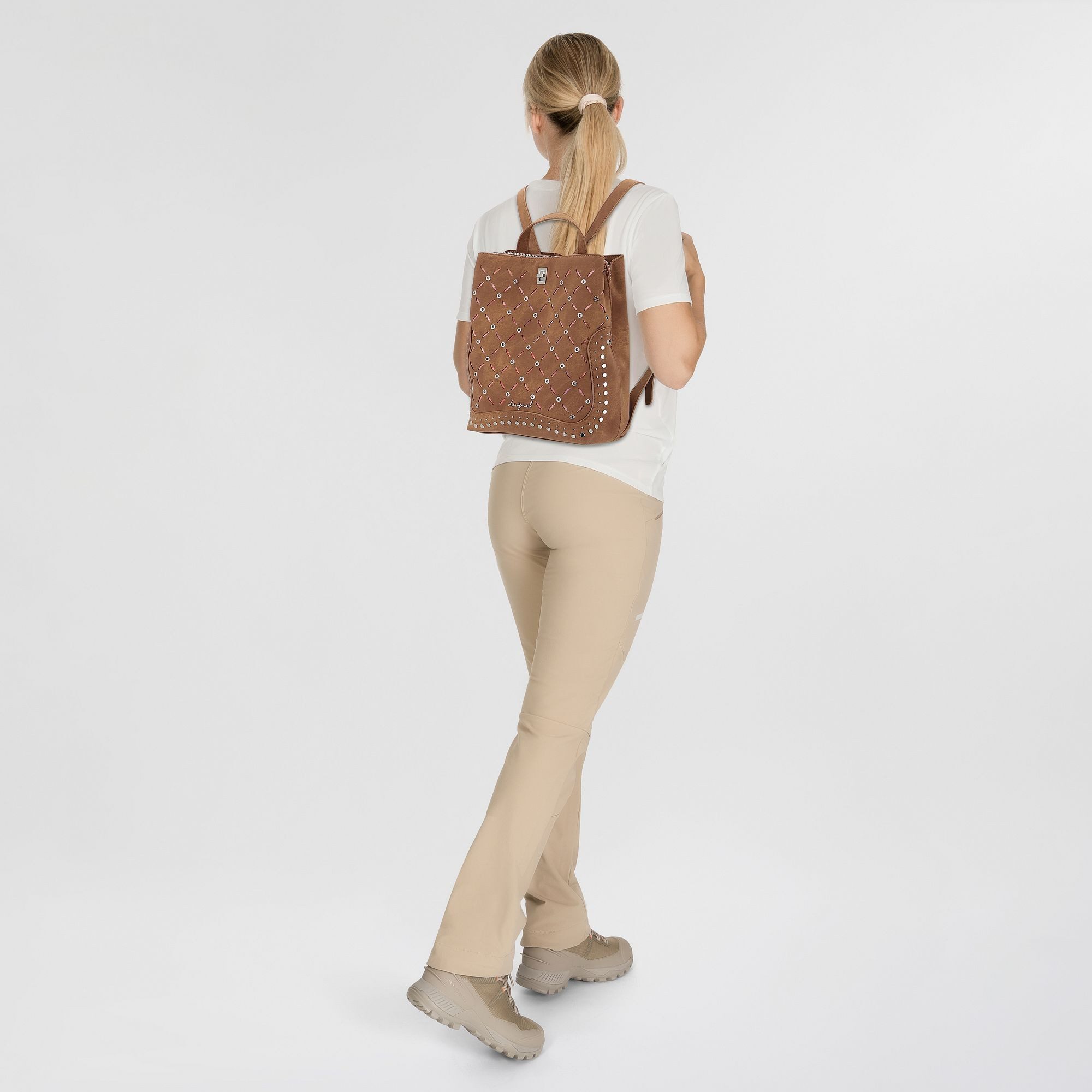 Desigual Rucksack Yankee, Polyurethan