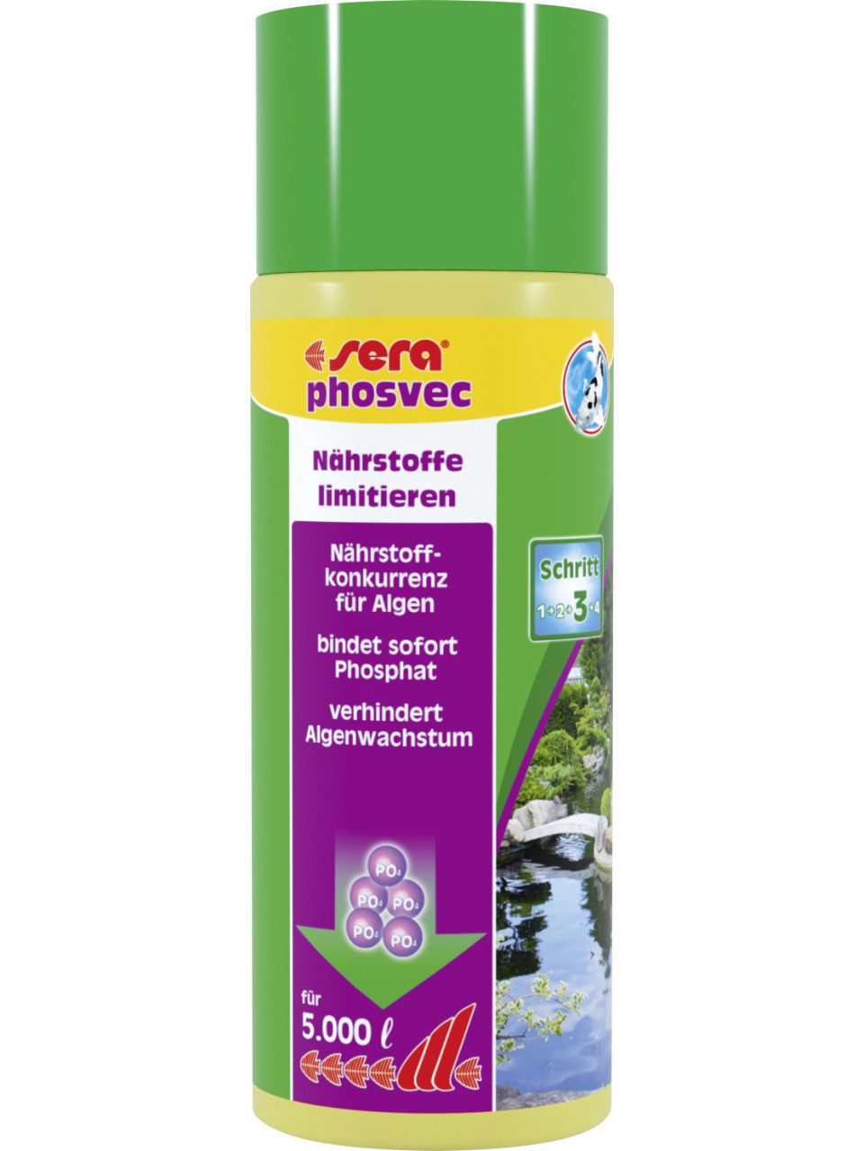 Aquariendeko Sera pond phosvec 500 ml