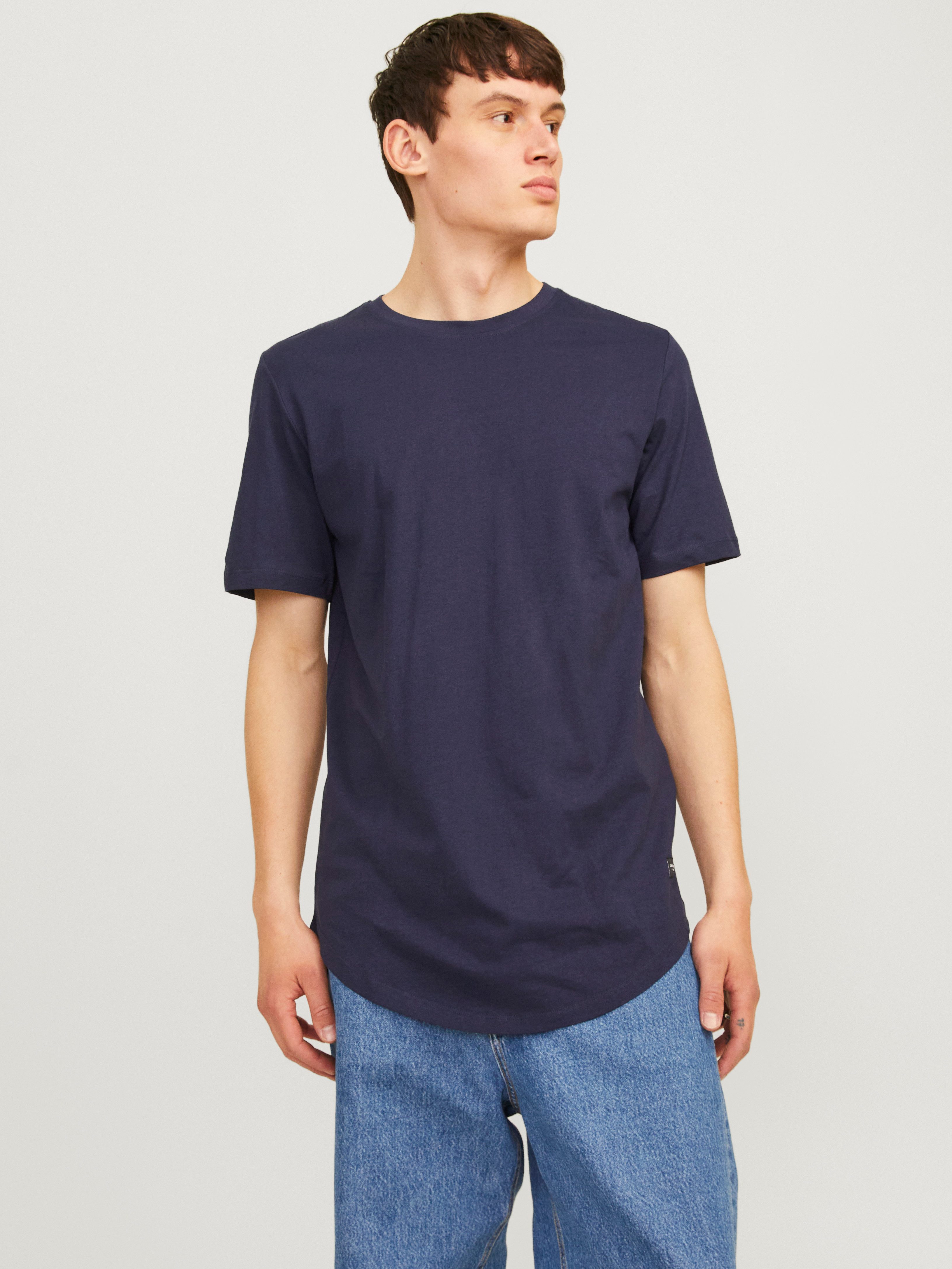 Jack & Jones Rundhalsshirt JJENOA TEE SS CREW NECK 3PK MP NOOS (Packung, 3-tlg., 3er-Pack)