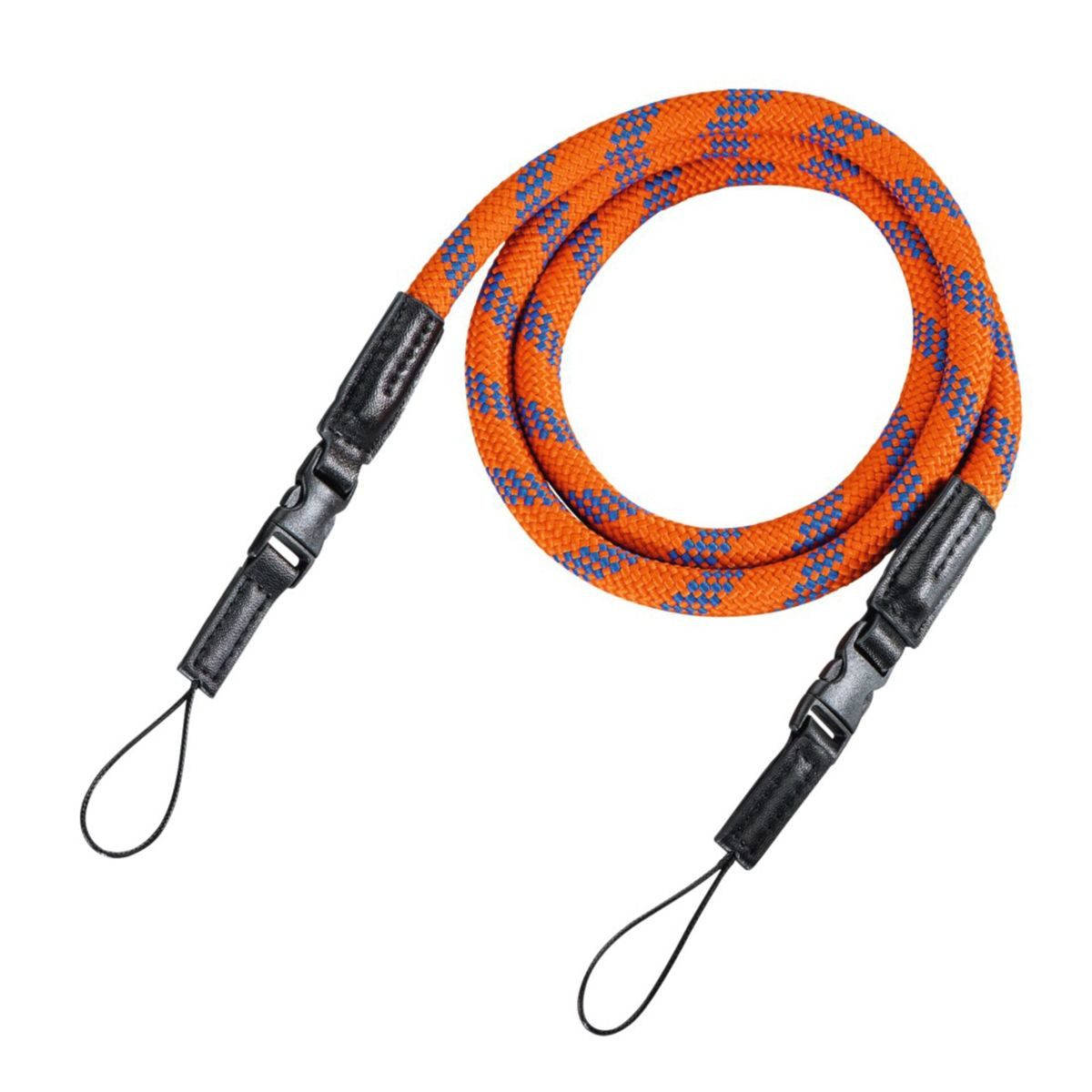 Tragegurt Kameragurt Braid orange/blau