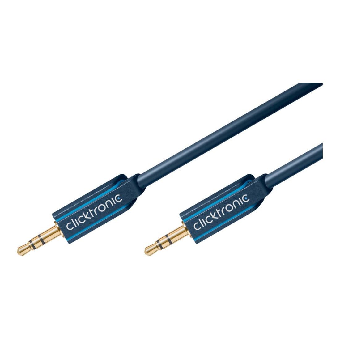 Clicktronic Clicktronic MP3-Audiokabel 3m 70479 Erdkabel
