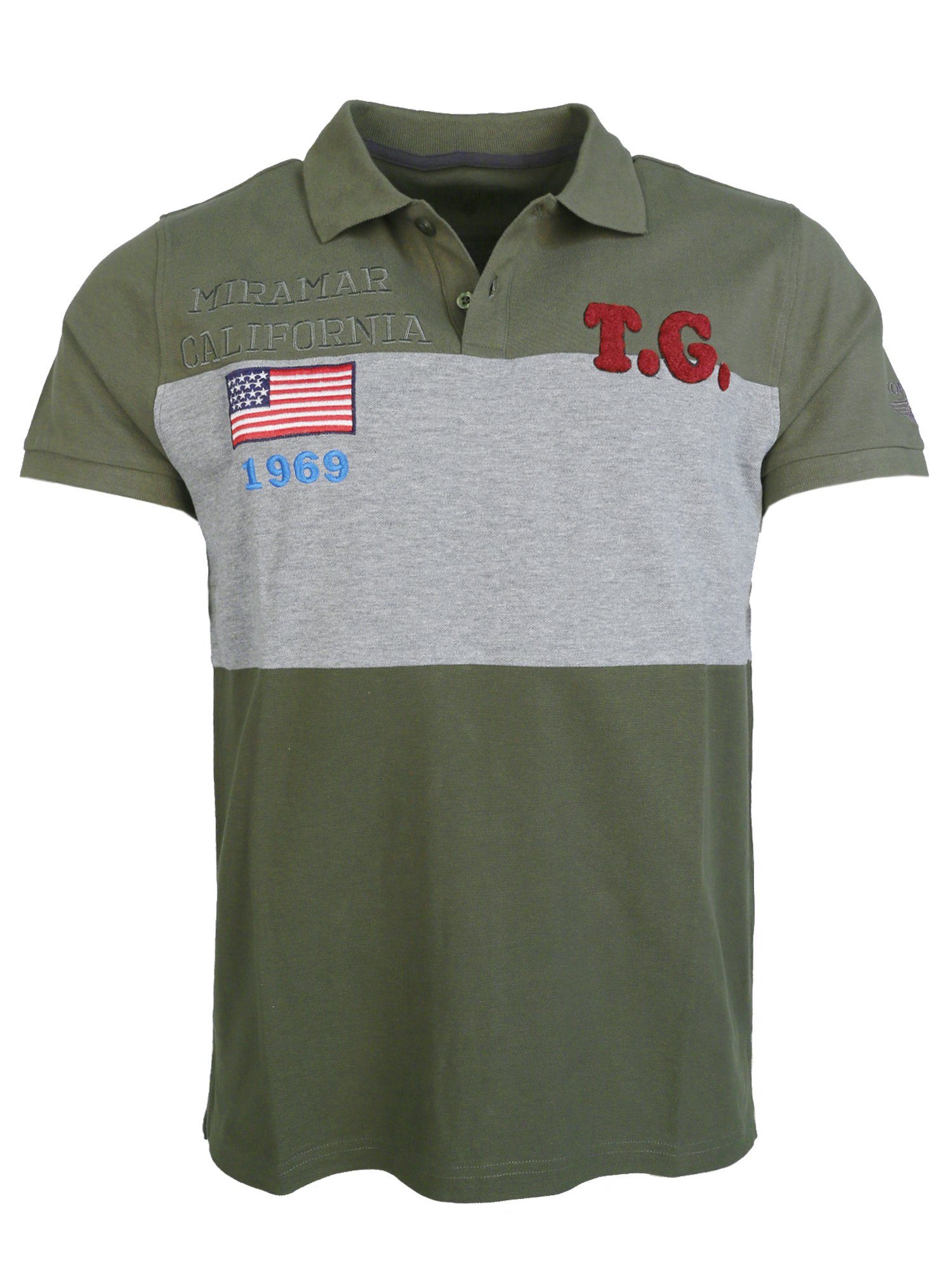 T-Shirt GUN olive TG20201019 TOP