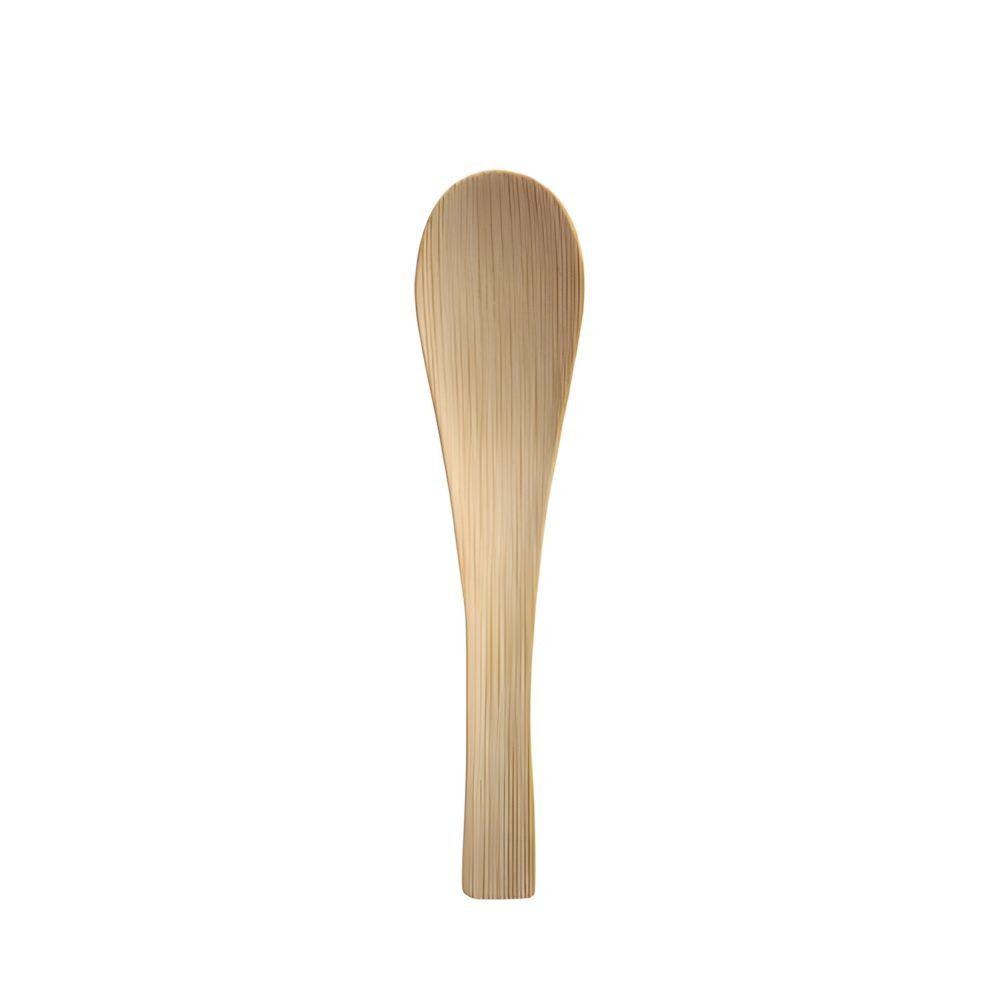 PAPSTAR Einweglöffel Fingerfood - Löffel, Bambus pure 13 cm Asia 50 Stk