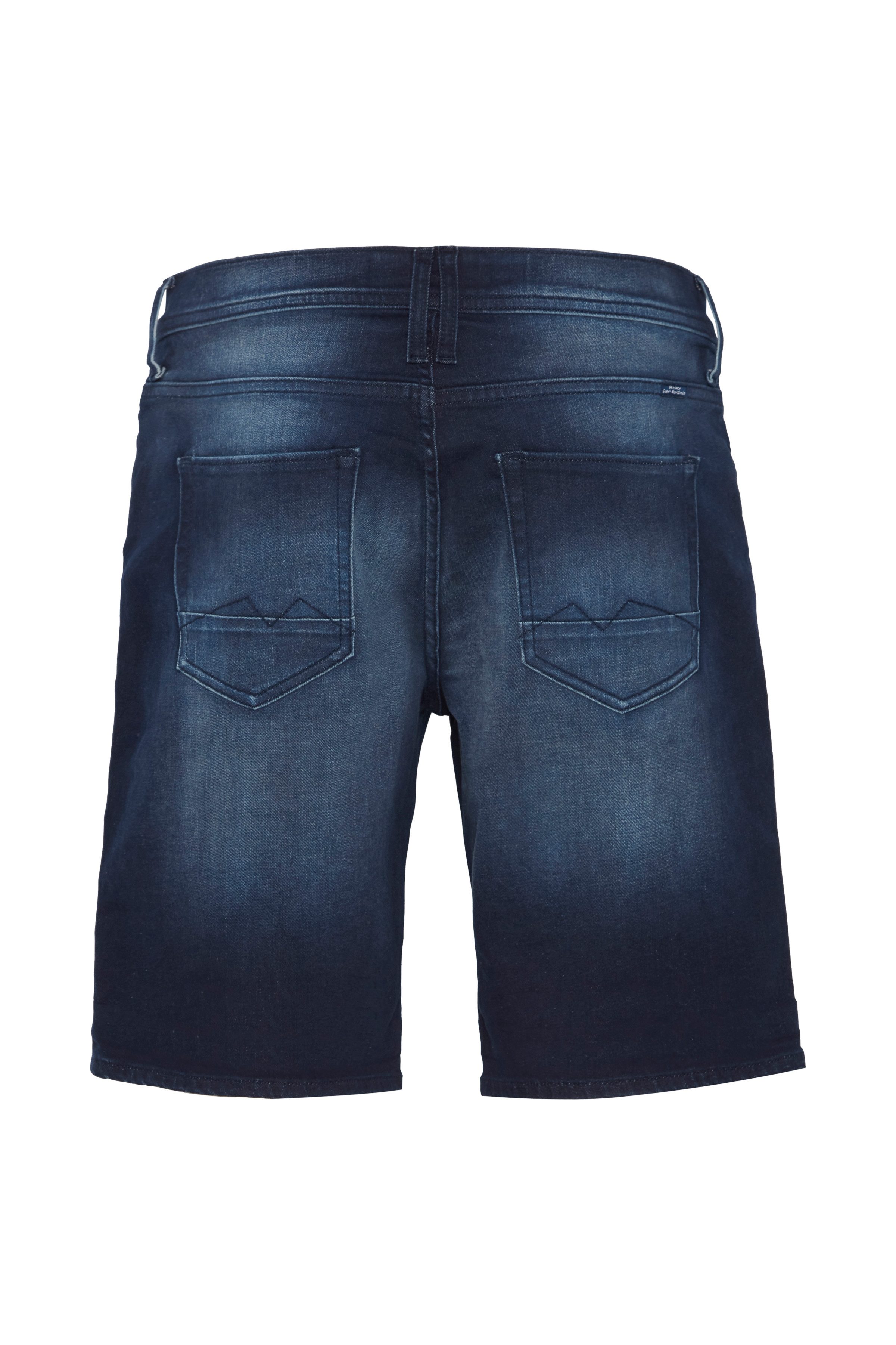 Blend Shorts BHTWISTER-denimshorts mit Markenlabel, aus Baumwollmischung, Regular Fit, knielange Form